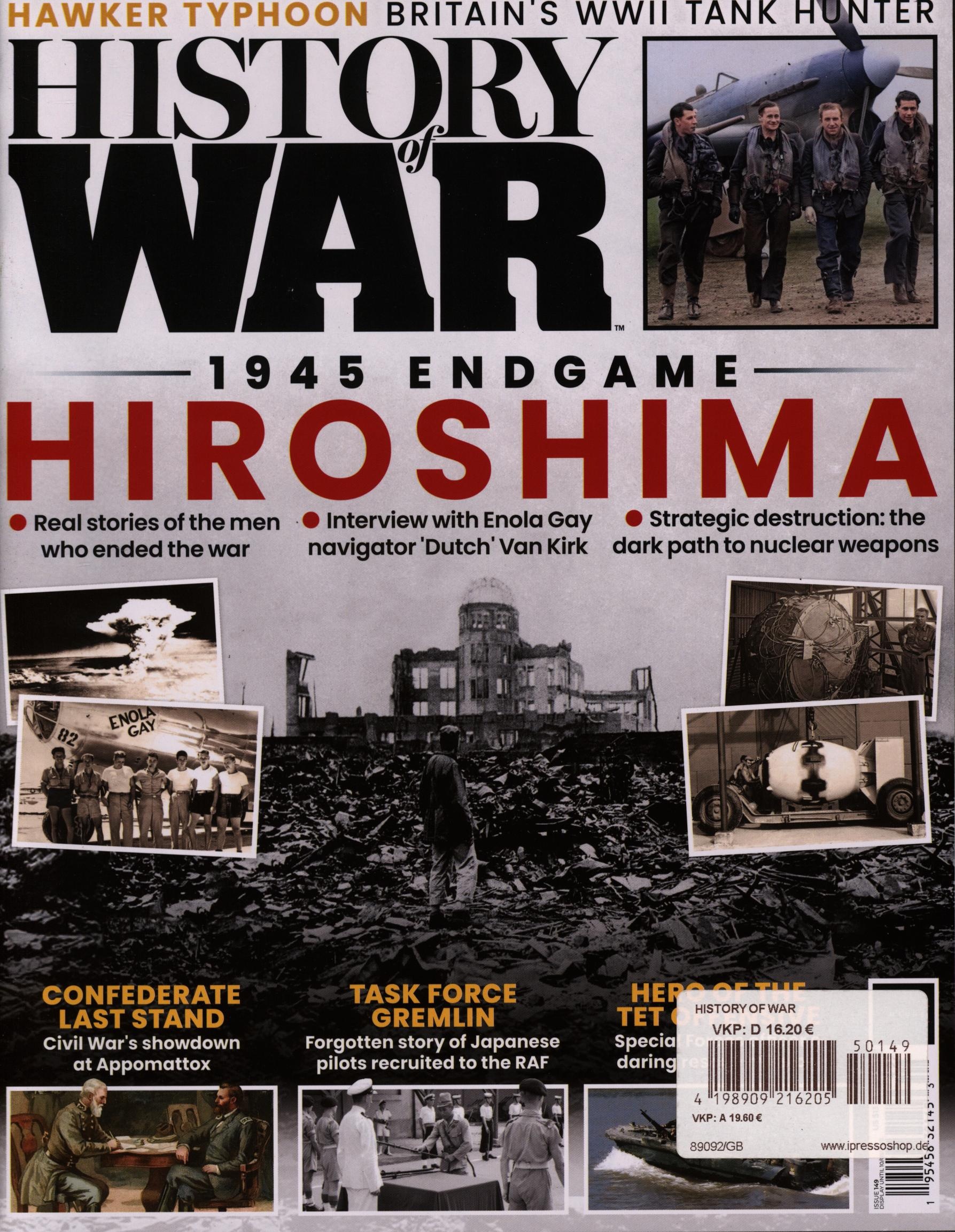 HISTORY of WAR 149/2025