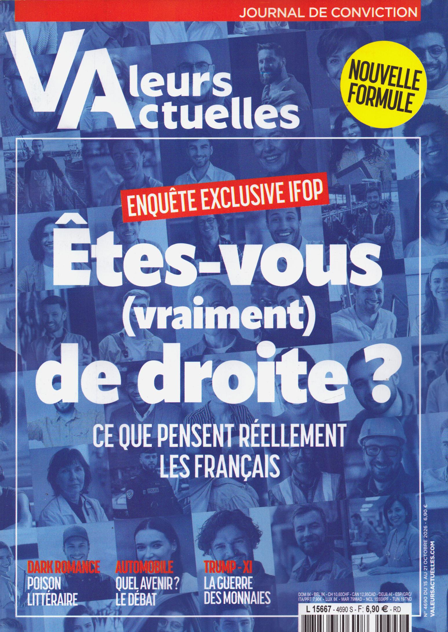 VALEURS ACTUELLES 4690/2026