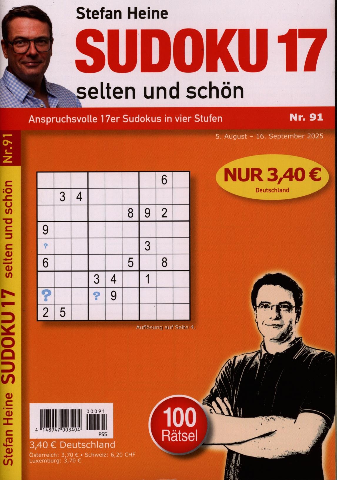 Sudoku 17 91/2025