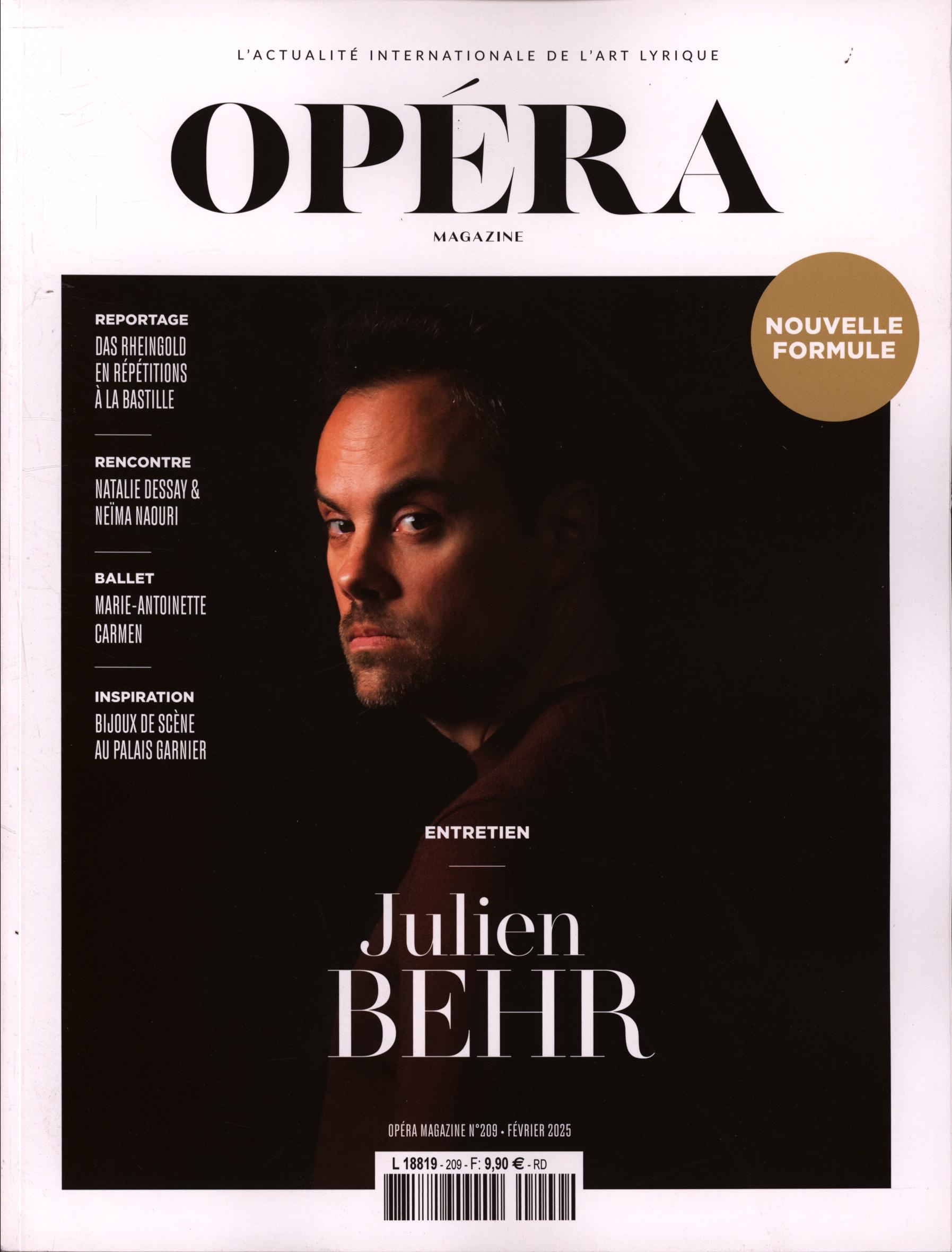 OPÉRA magazine 209/2025