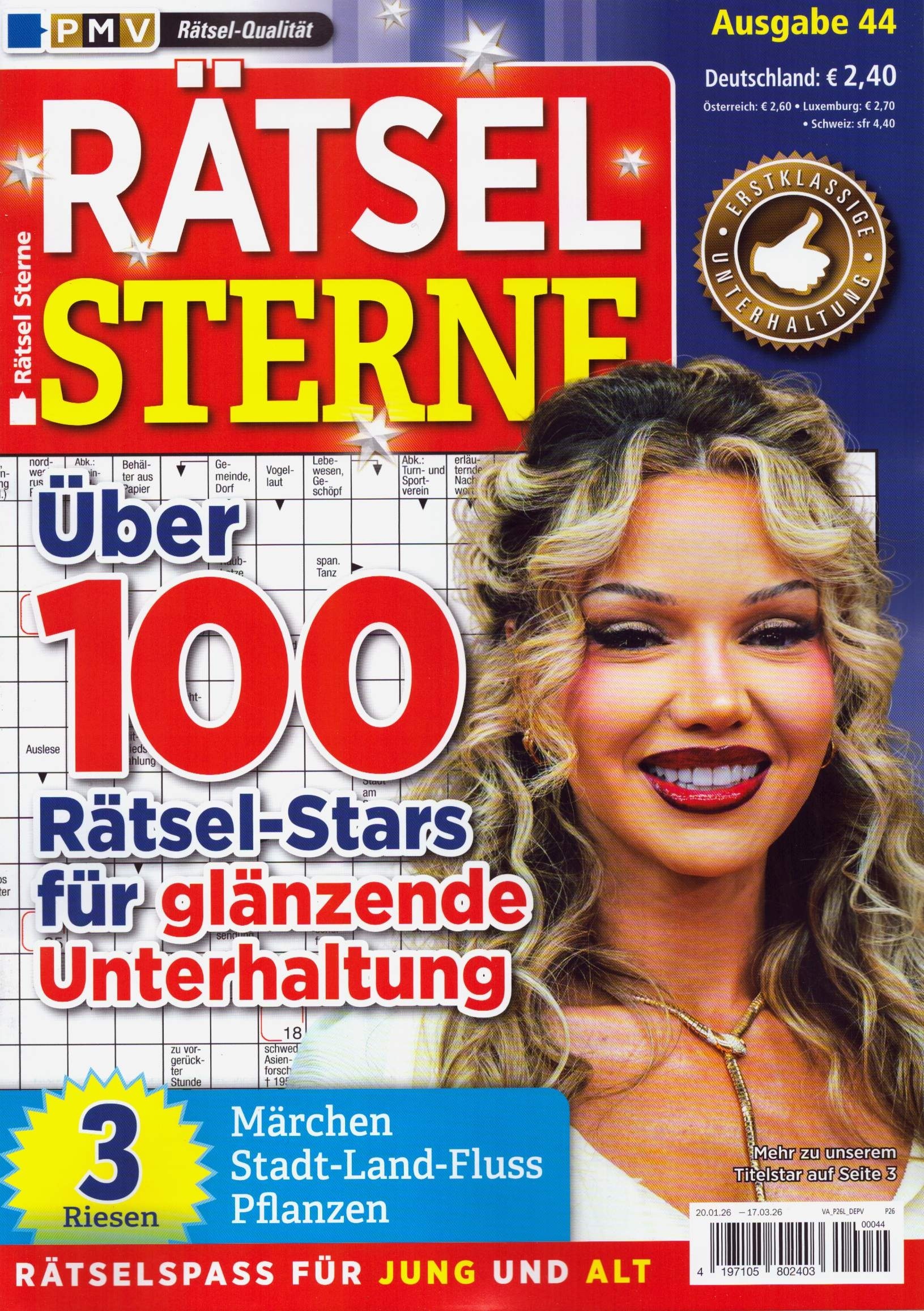 Rätsel Sterne 44/2026
