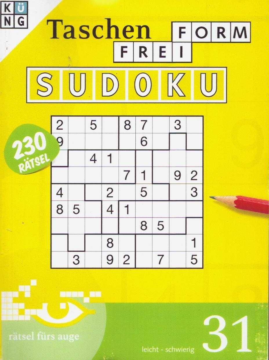 Taschen Freiform Sudoku 31/2026