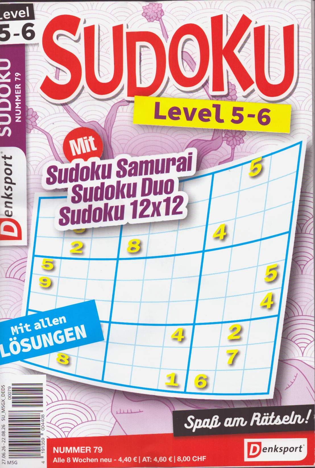 Denksport Sudoku Level 5-6 79/2026
