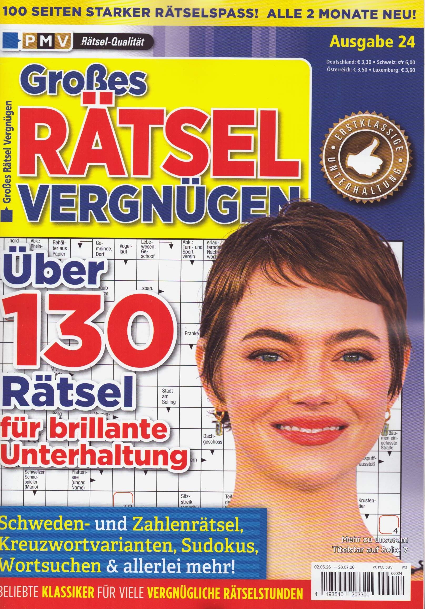 Großes Rätsel Vergnügen 24/2026