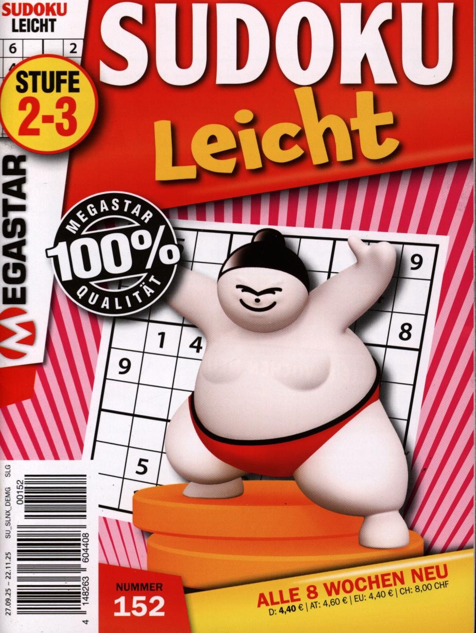 Sudoku Leicht 152/2025