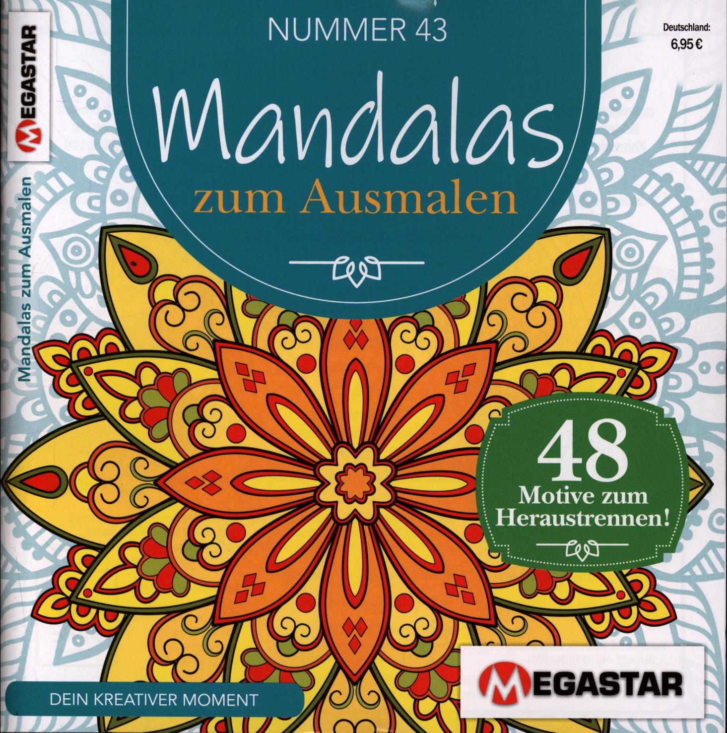 Mandalas zum Ausmalen 43/2024