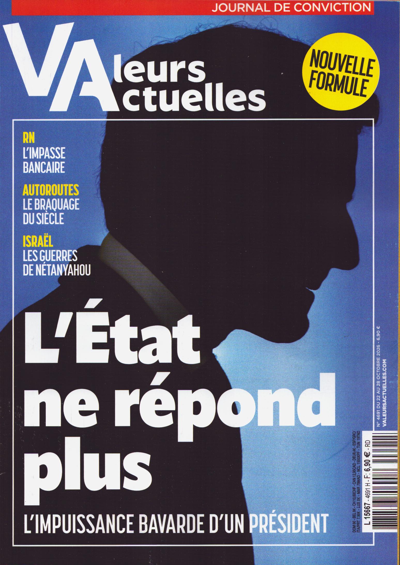 VALEURS ACTUELLES 4691/2026