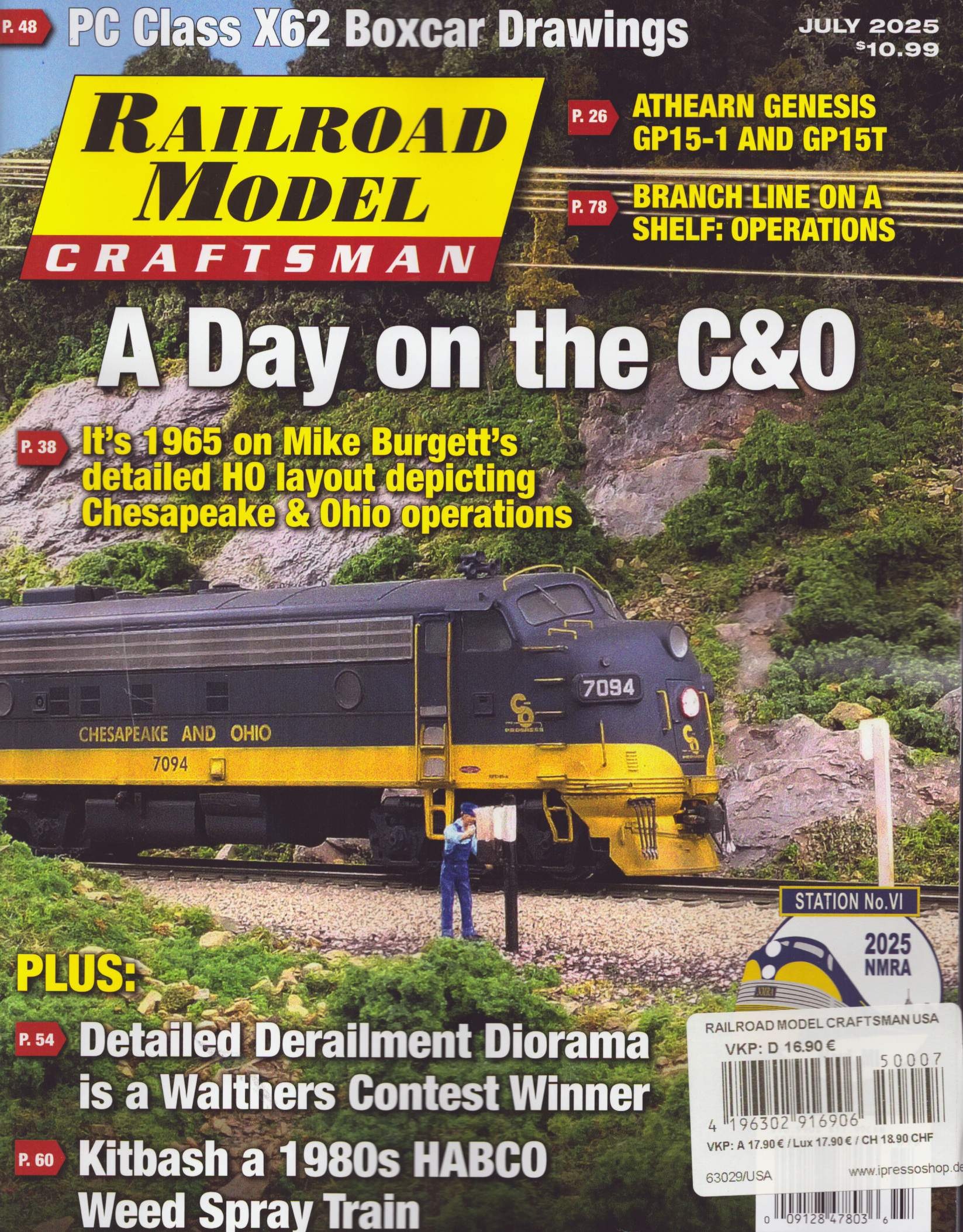 RAILROAD MODEL CRAFTSMAN 7/2025