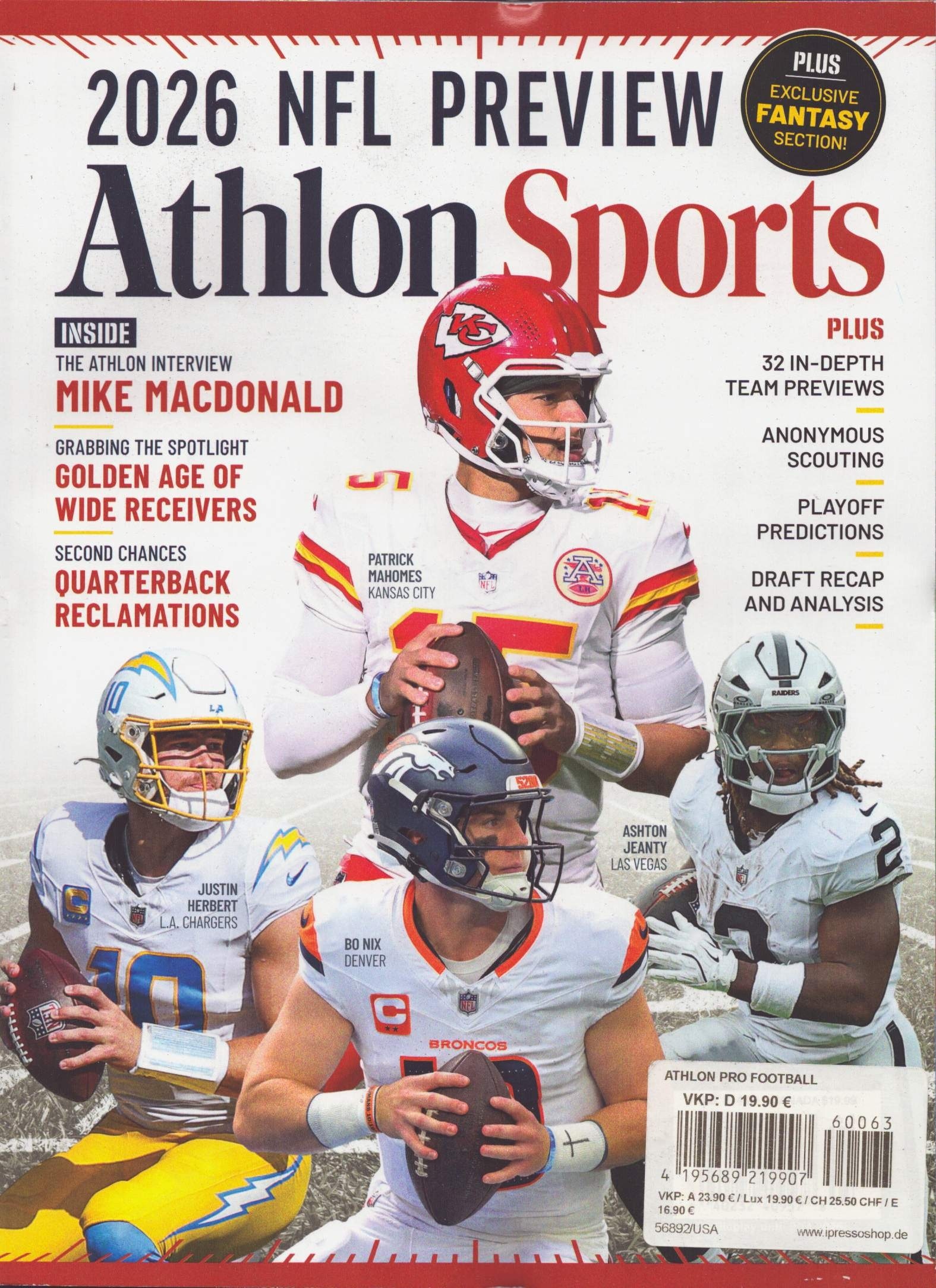 ATHLON SPORTS NFL 63/2026
