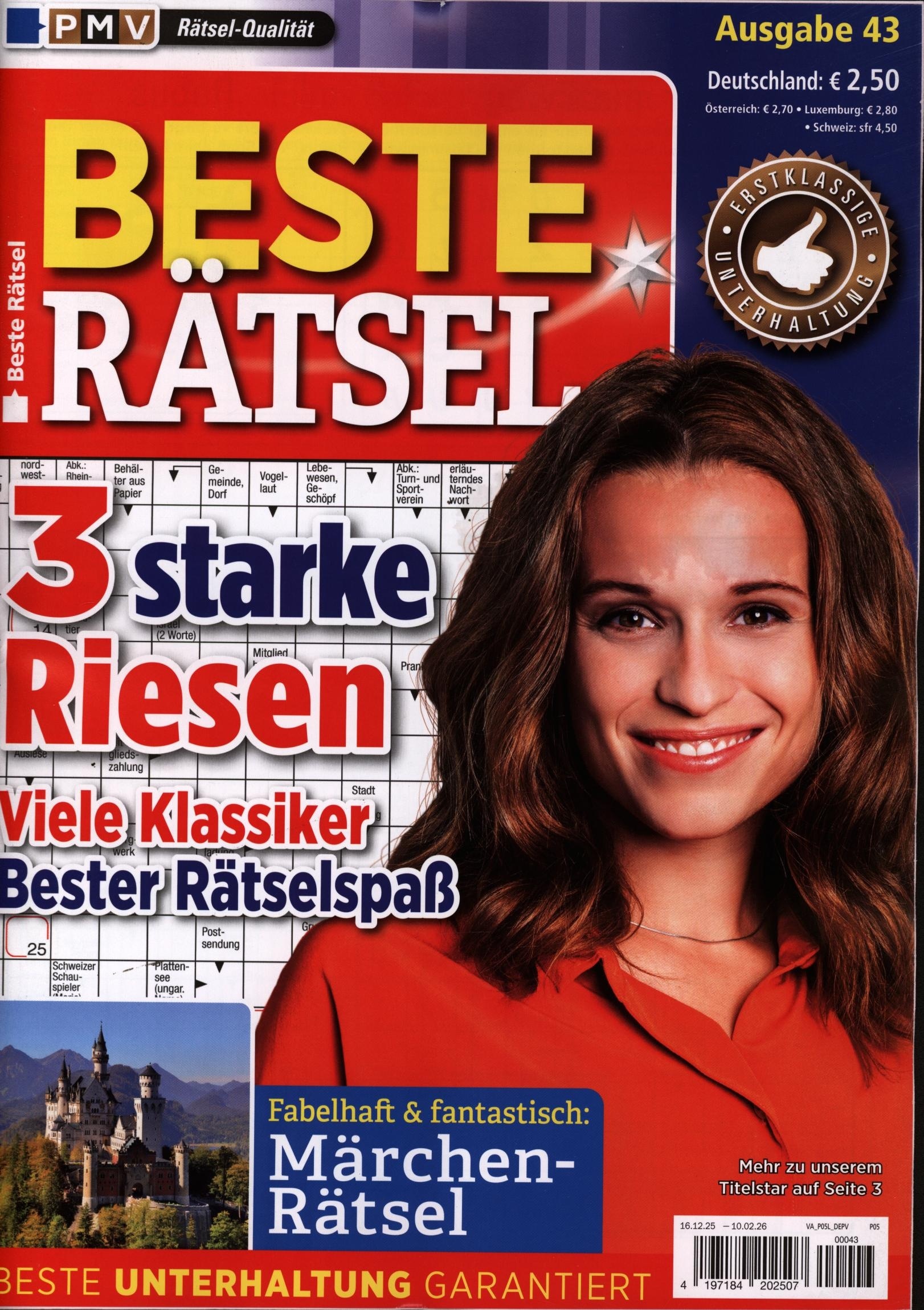 Beste Rätsel 43/2026