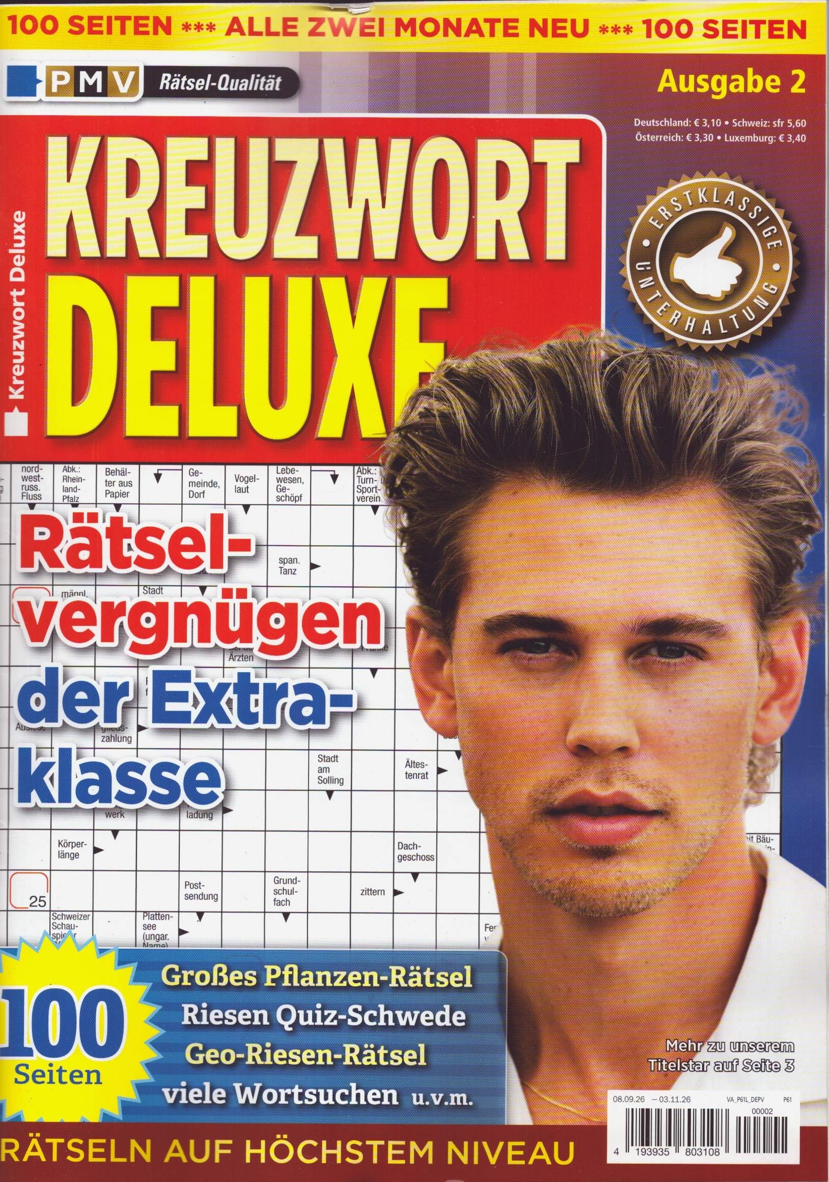 Kreuzwort Deluxe 2/2026