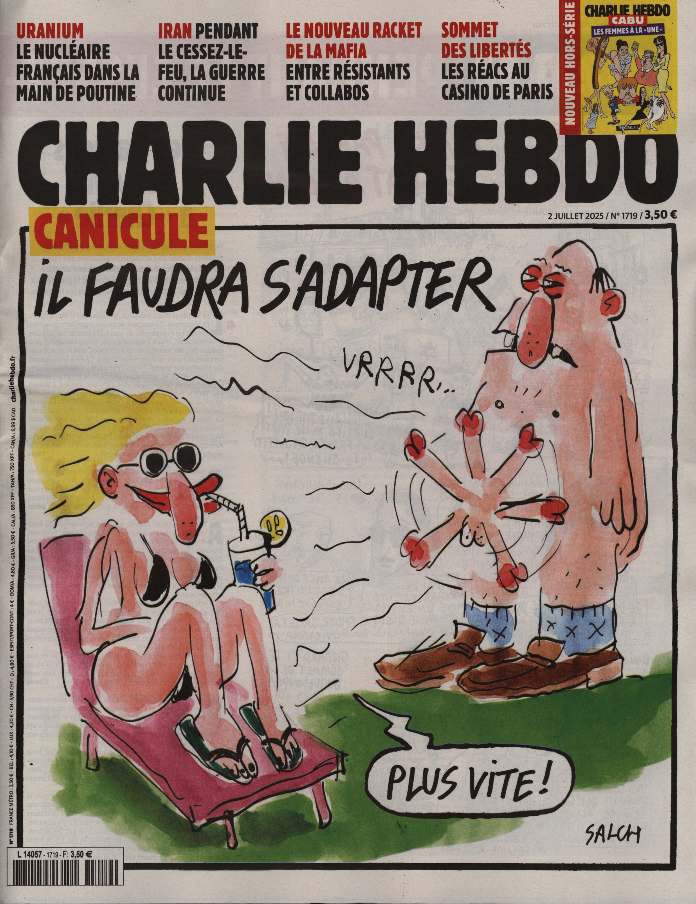 CHARLIE HEBDO 1719/2025