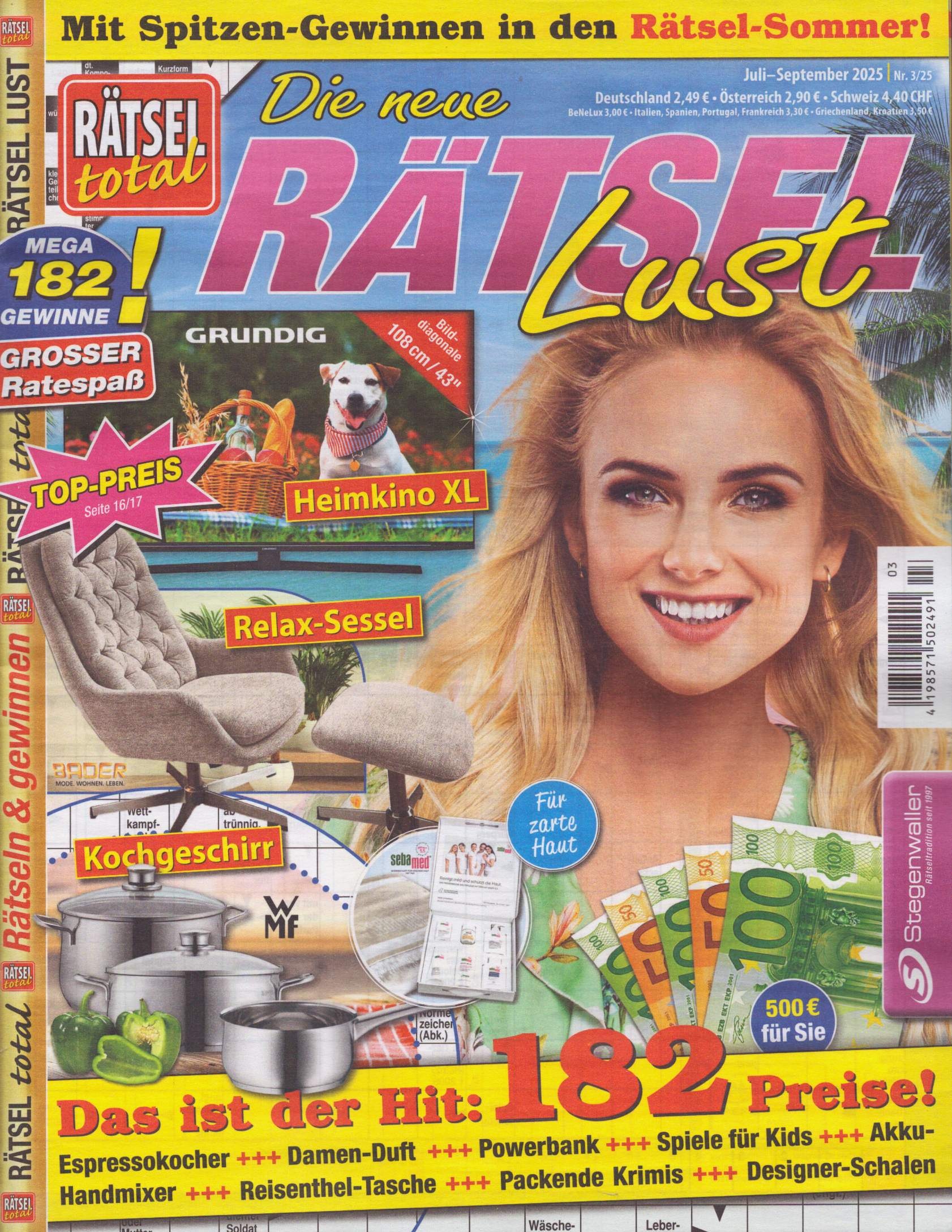 Rätsel total Die neue Rätsellust 3/2025