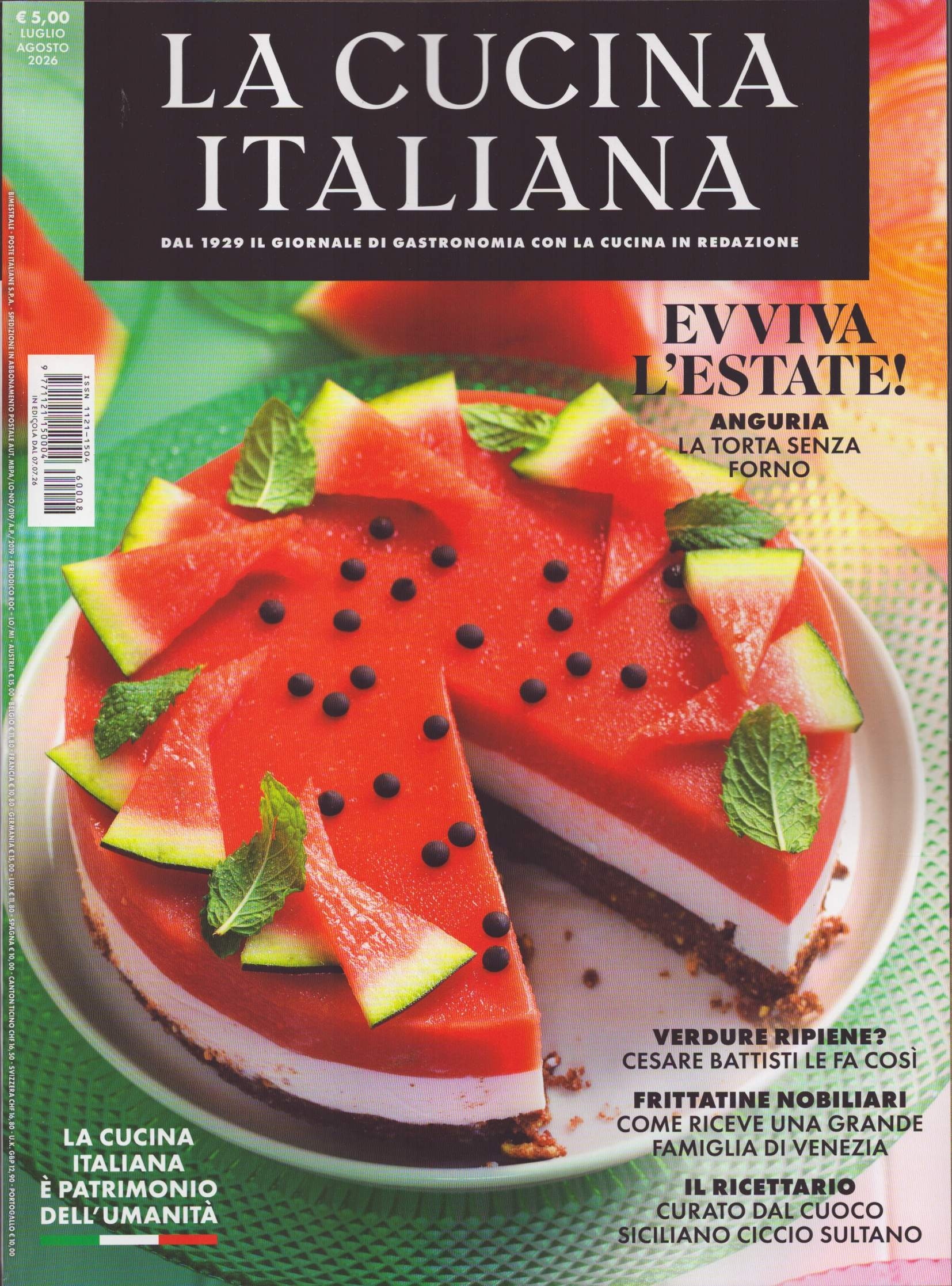 LA CUCINA ITALIANA 8/2026