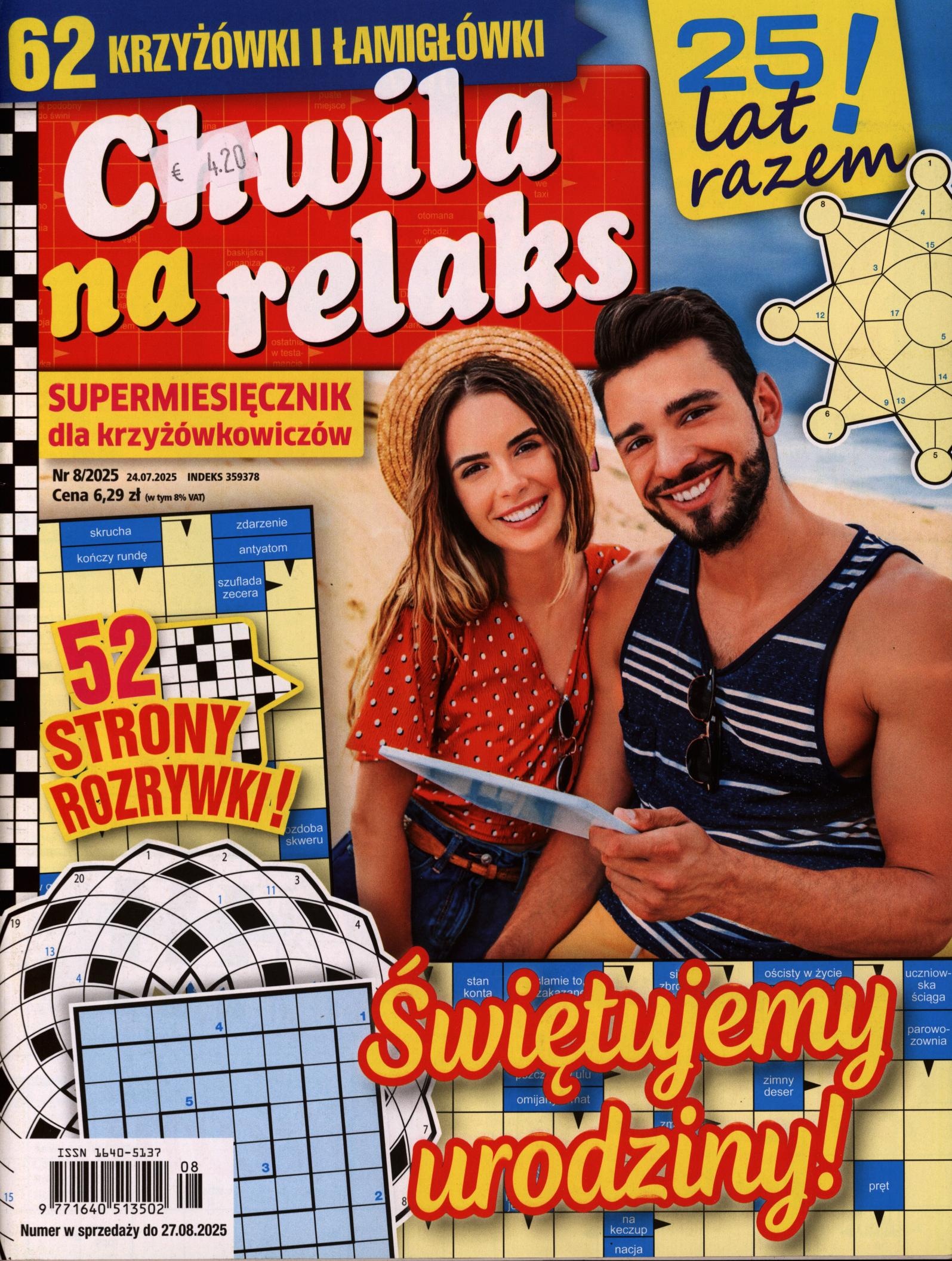 Chwila na relaks 8/2025