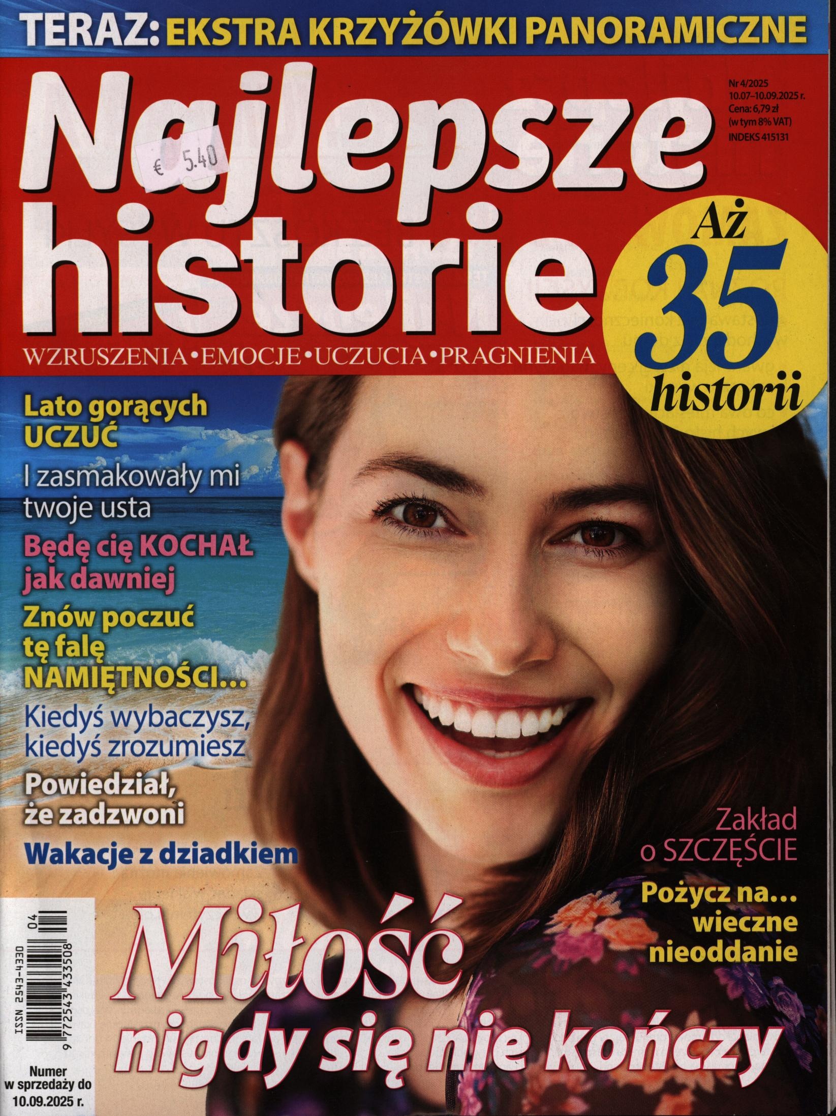 NAJLEPSZE HISTORIE 4/2025
