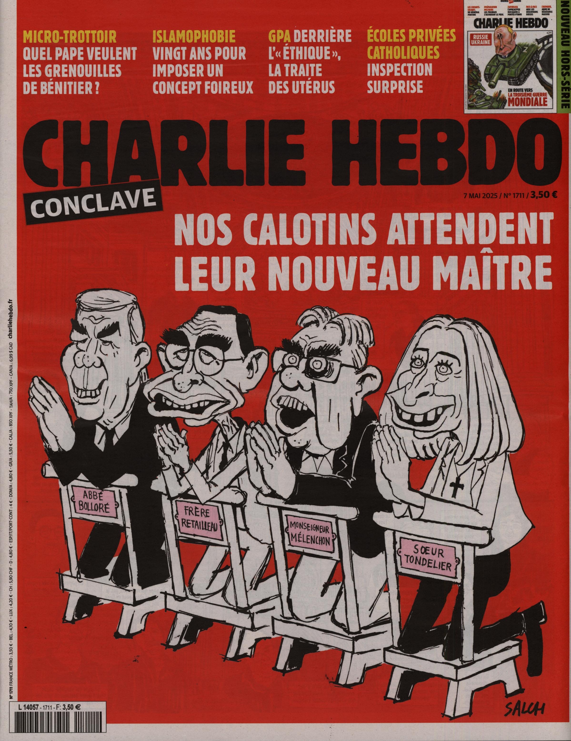 CHARLIE HEBDO 1711/2025