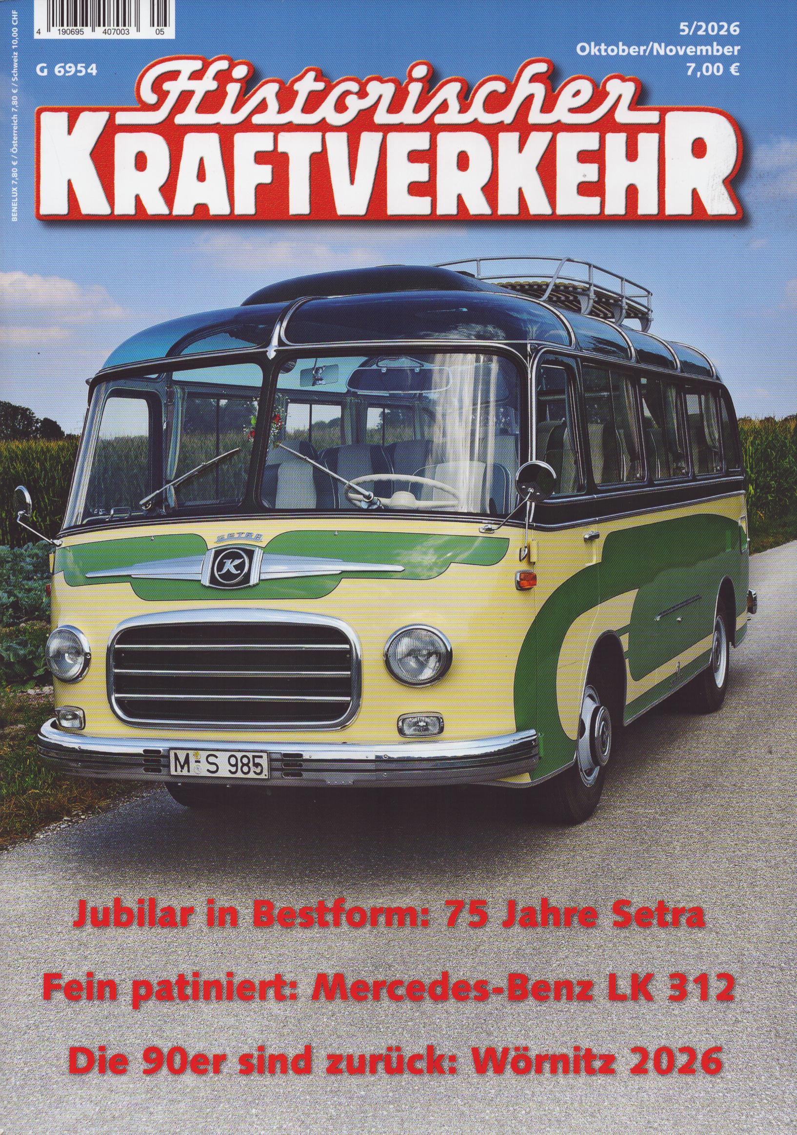 Historischer Kraftverkehr 5/2026