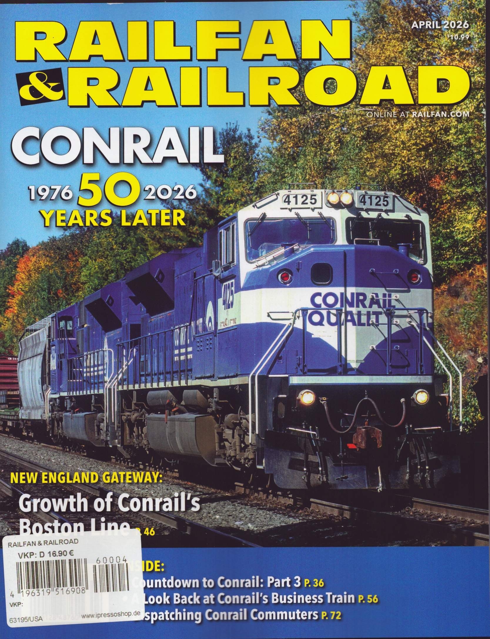 RAILFAN & RAILROAD 4/2026