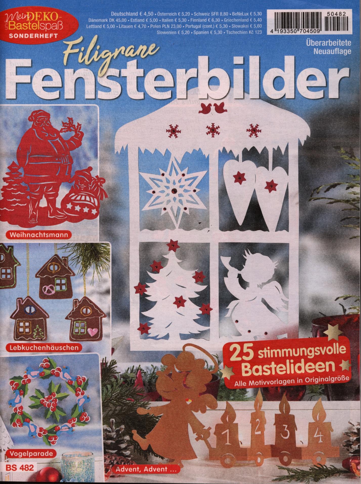 Mein Deko - Bastelspaß Fensterbilder 482/2025 Mein Deko - Bastelspaß Fensterbilder 482/2025