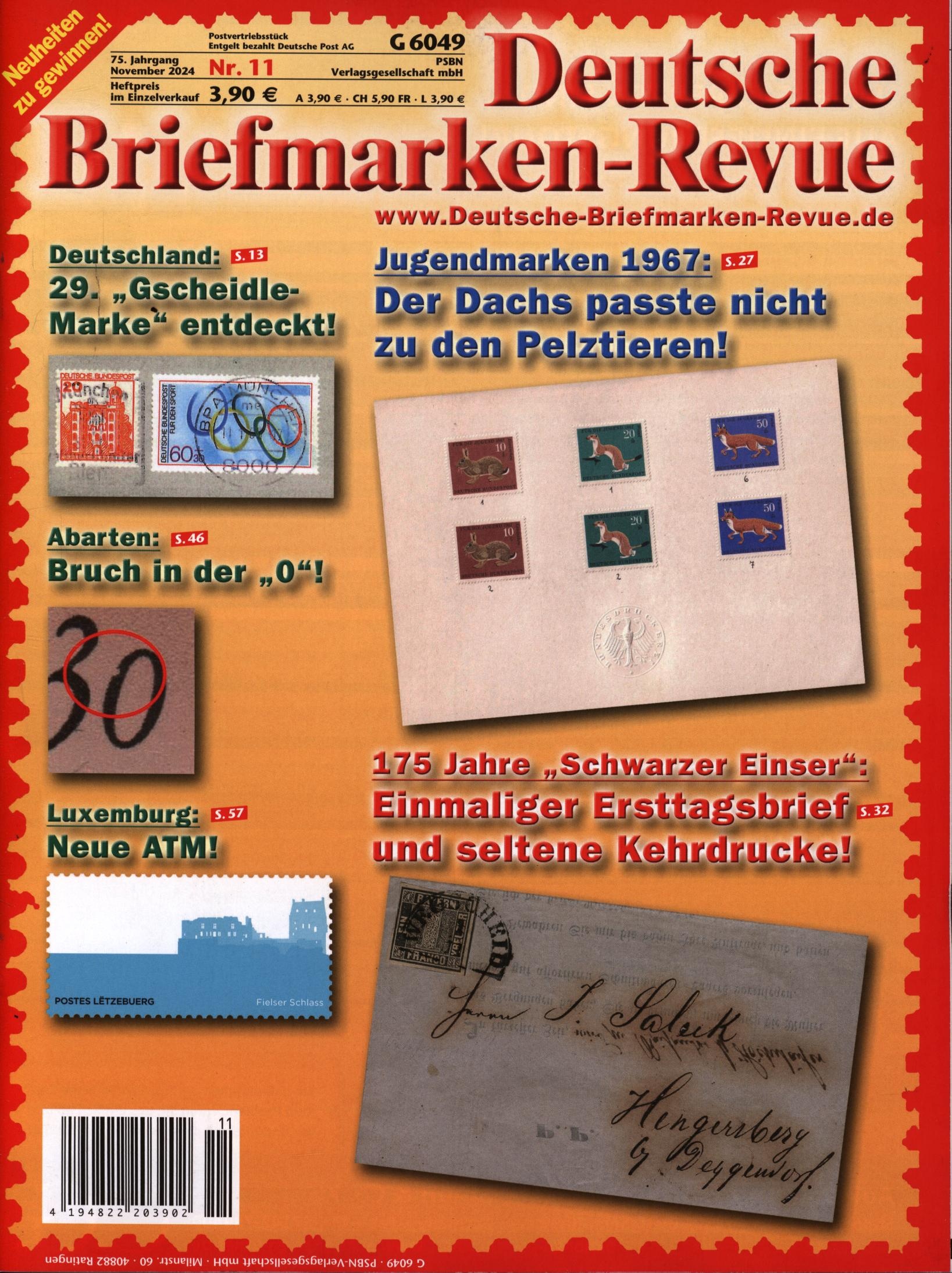 Dt. Briefmarken-Revue 11/2024