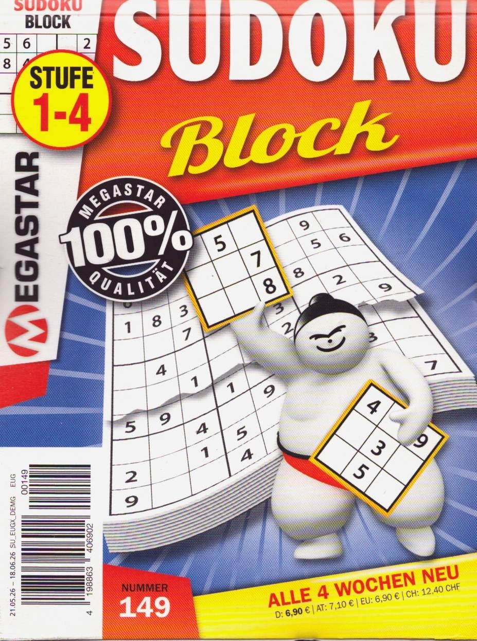 Megastar Sudoku Block 149/2026