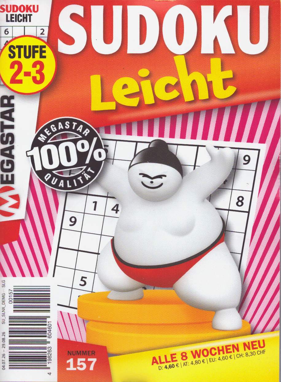 Sudoku Leicht 157/2026
