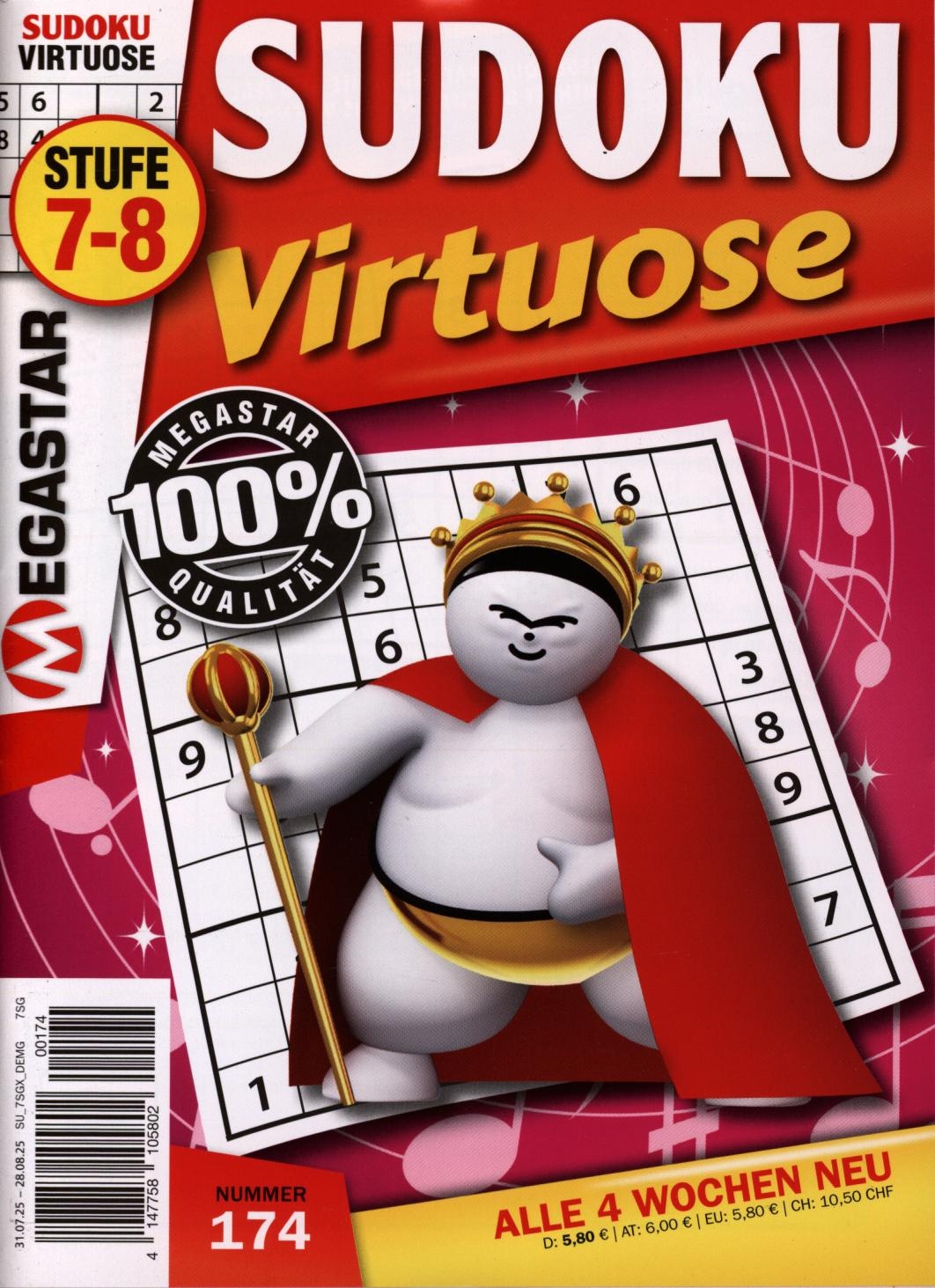 Sudoku Virtuose 174/2025