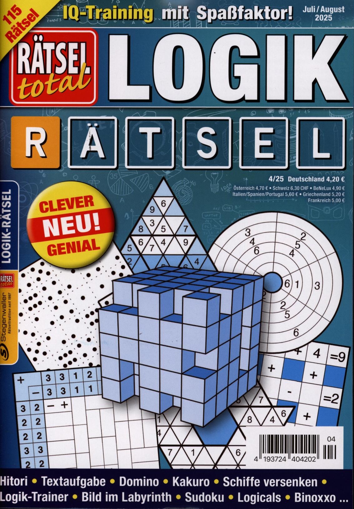Rätsel total – Logik Rätsel 4/2025