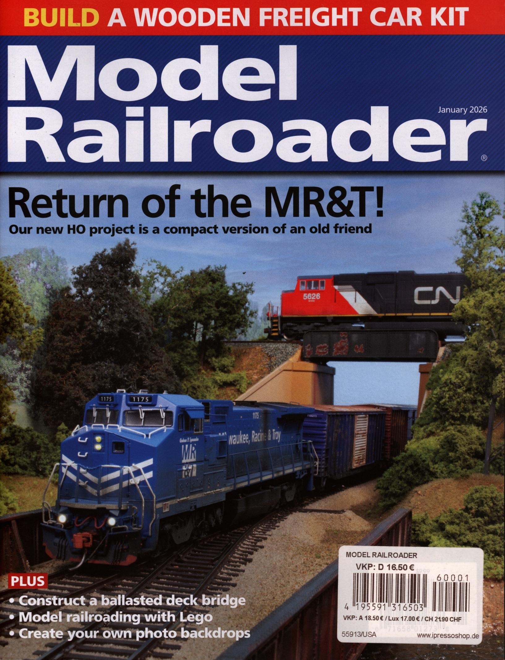 Model Railroader 1/2026