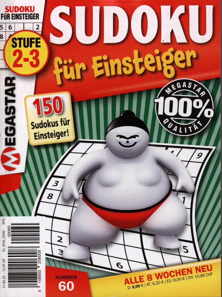 150 Sudoku für Einsteiger 60/2025