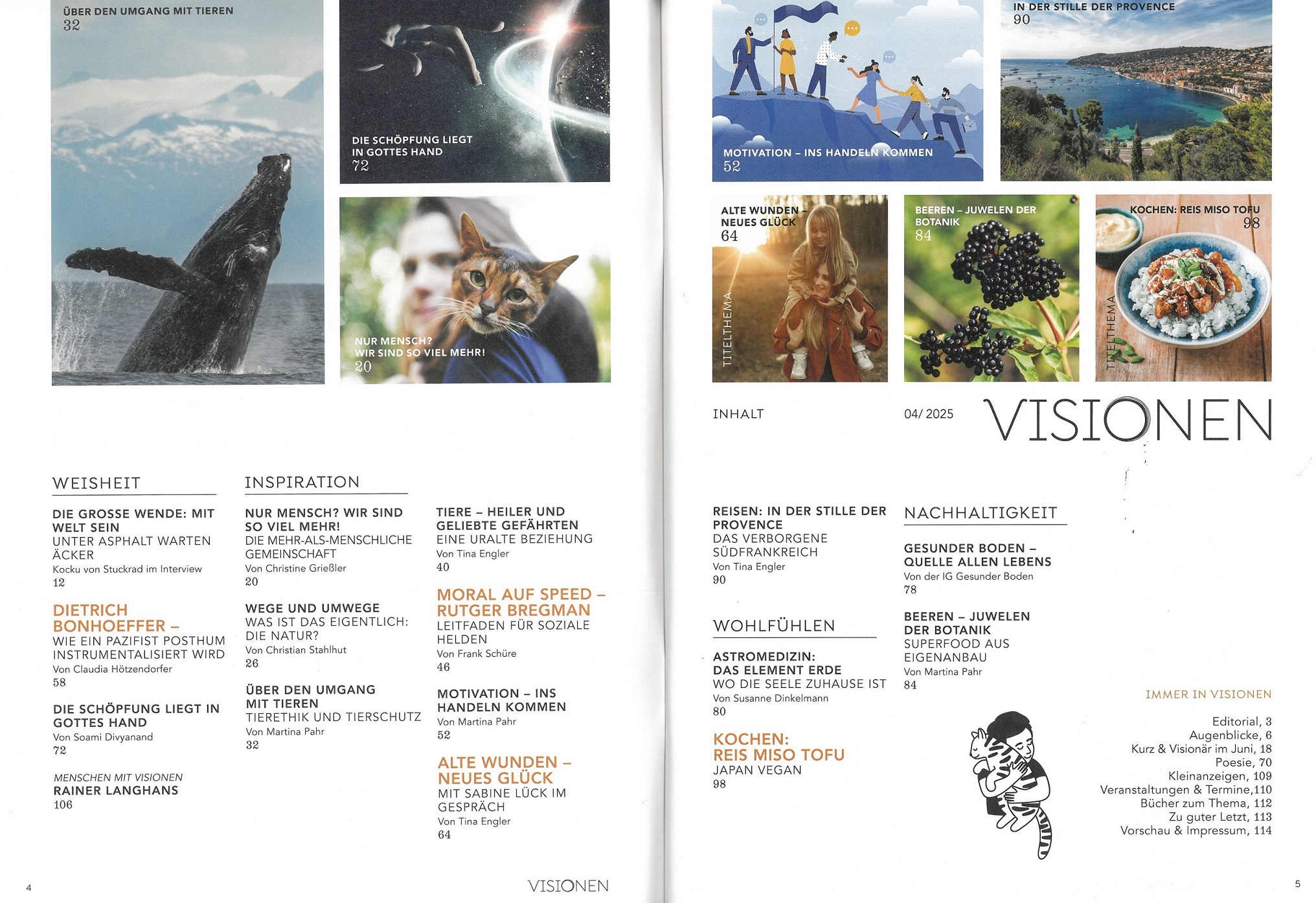 Visionen spirit & soul 4/2025