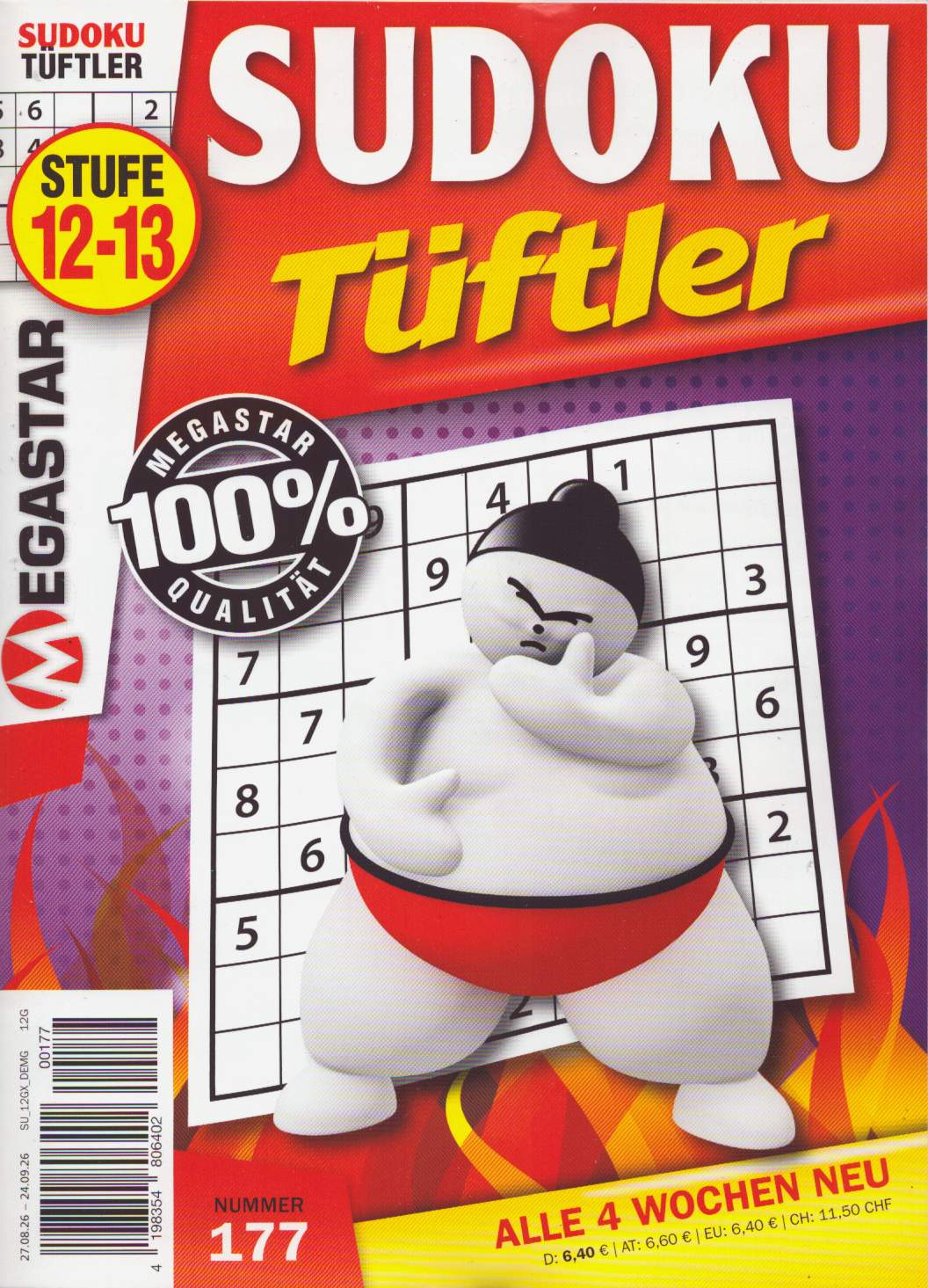 Sudoku Tüftler 177/2026