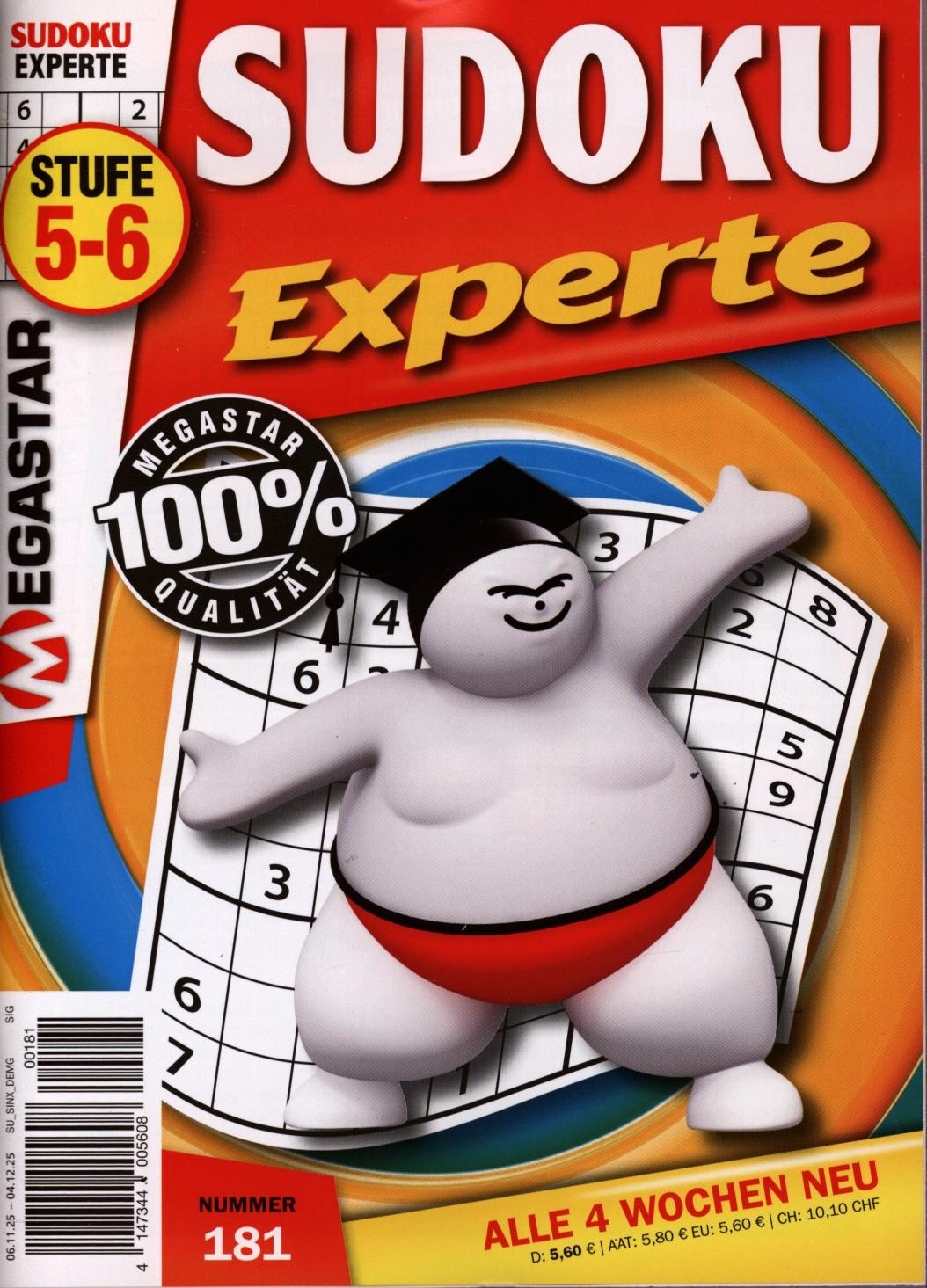 Sudoku Experte 181/2025