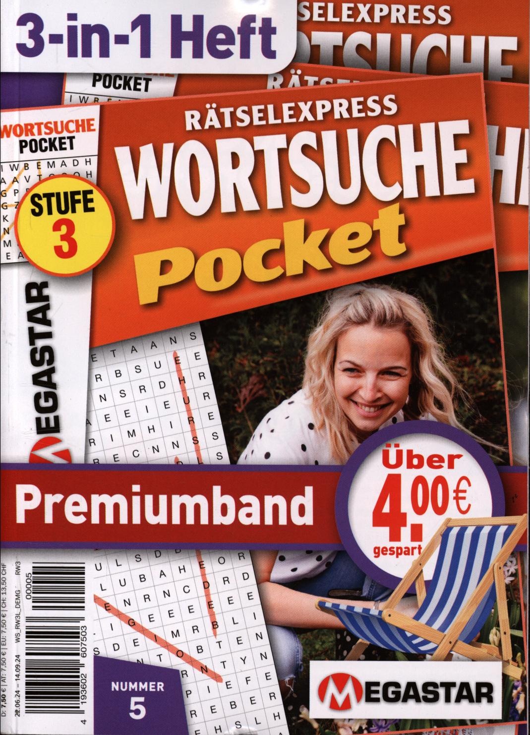 Wortsuche Pocket Premiumband 3 5/2024