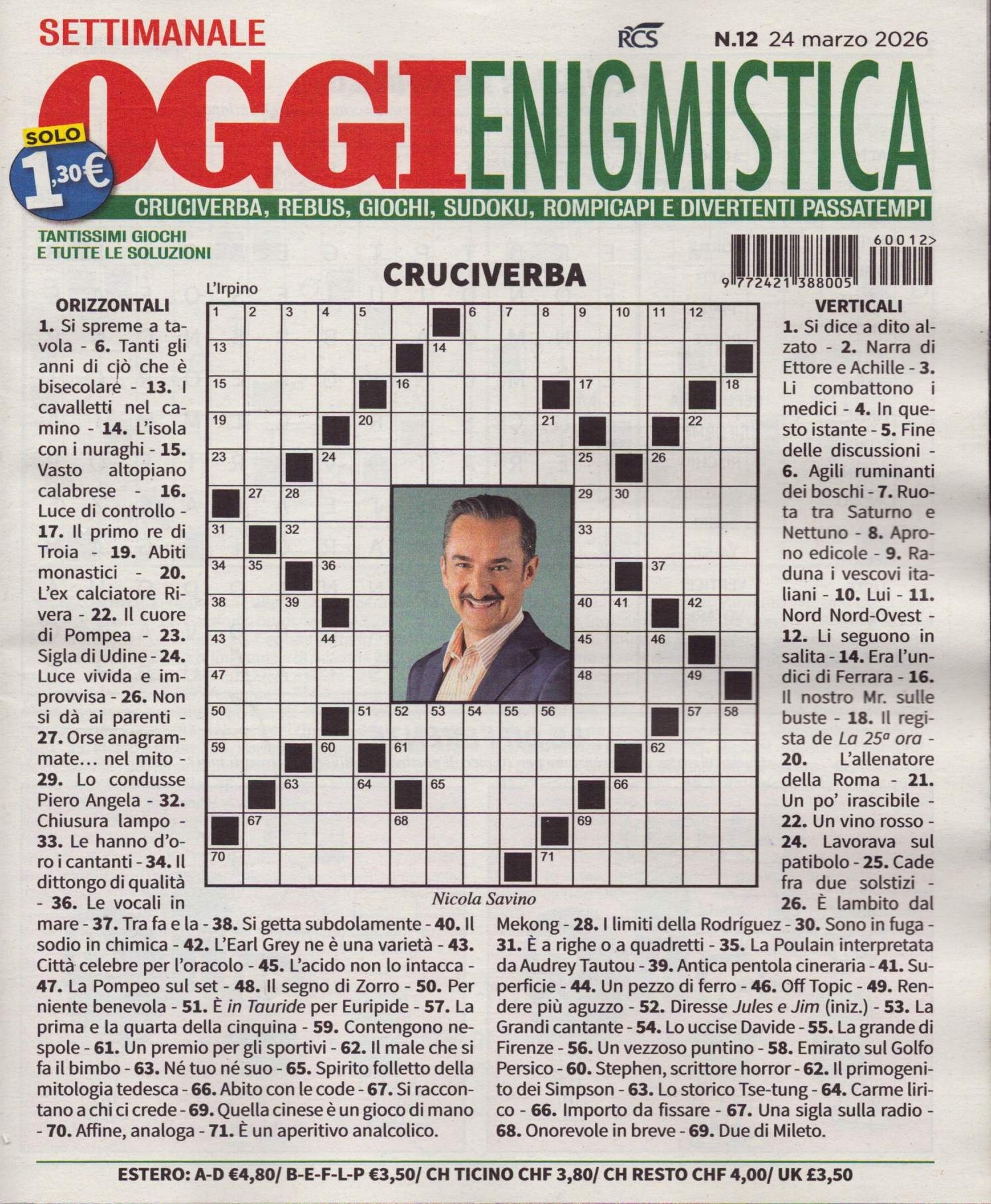 OGGI ENIGMISTICA 12/2026