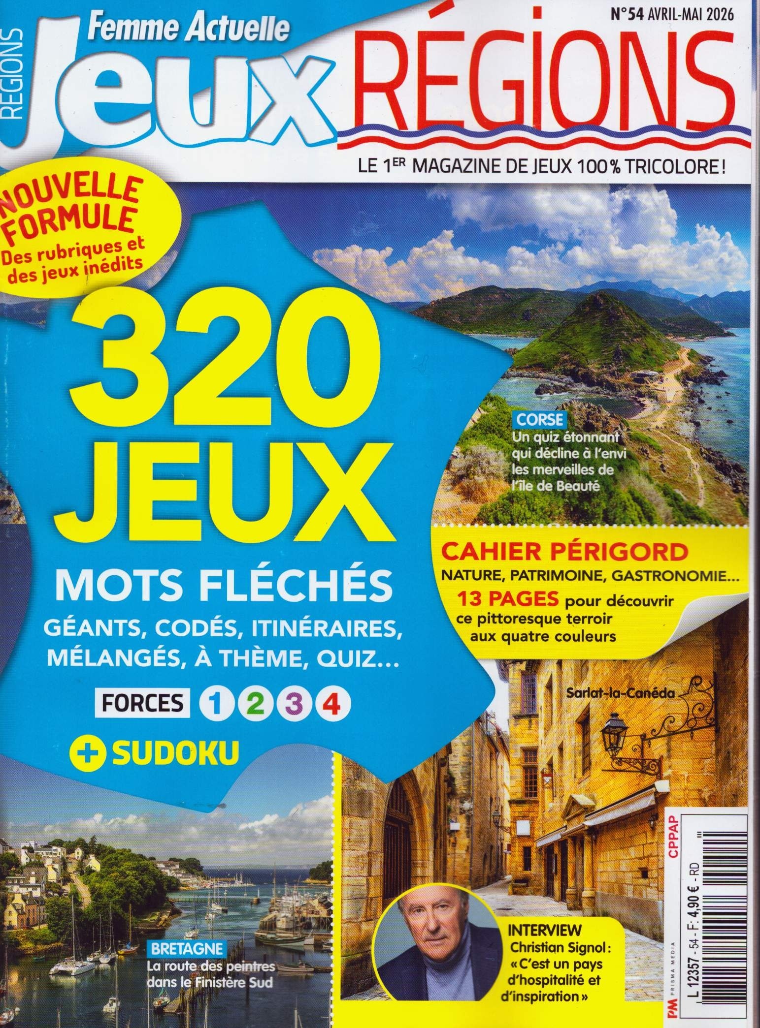 Femme Actuelle Jeux Régions 54/2026