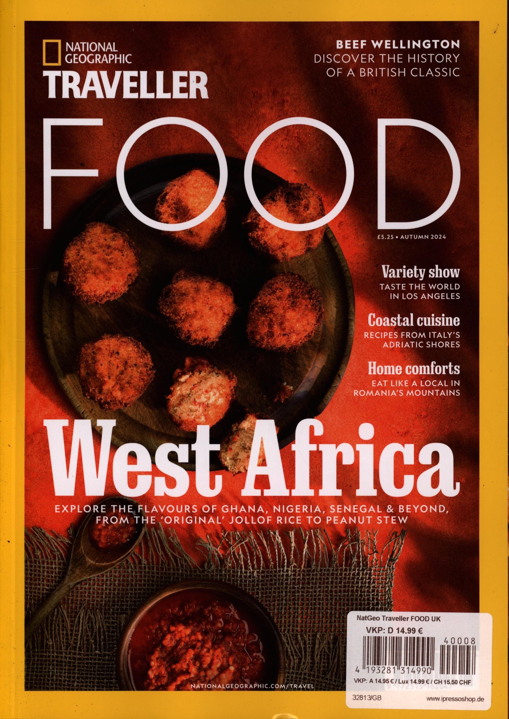 NatGeo Traveller FOOD UK 8/2024