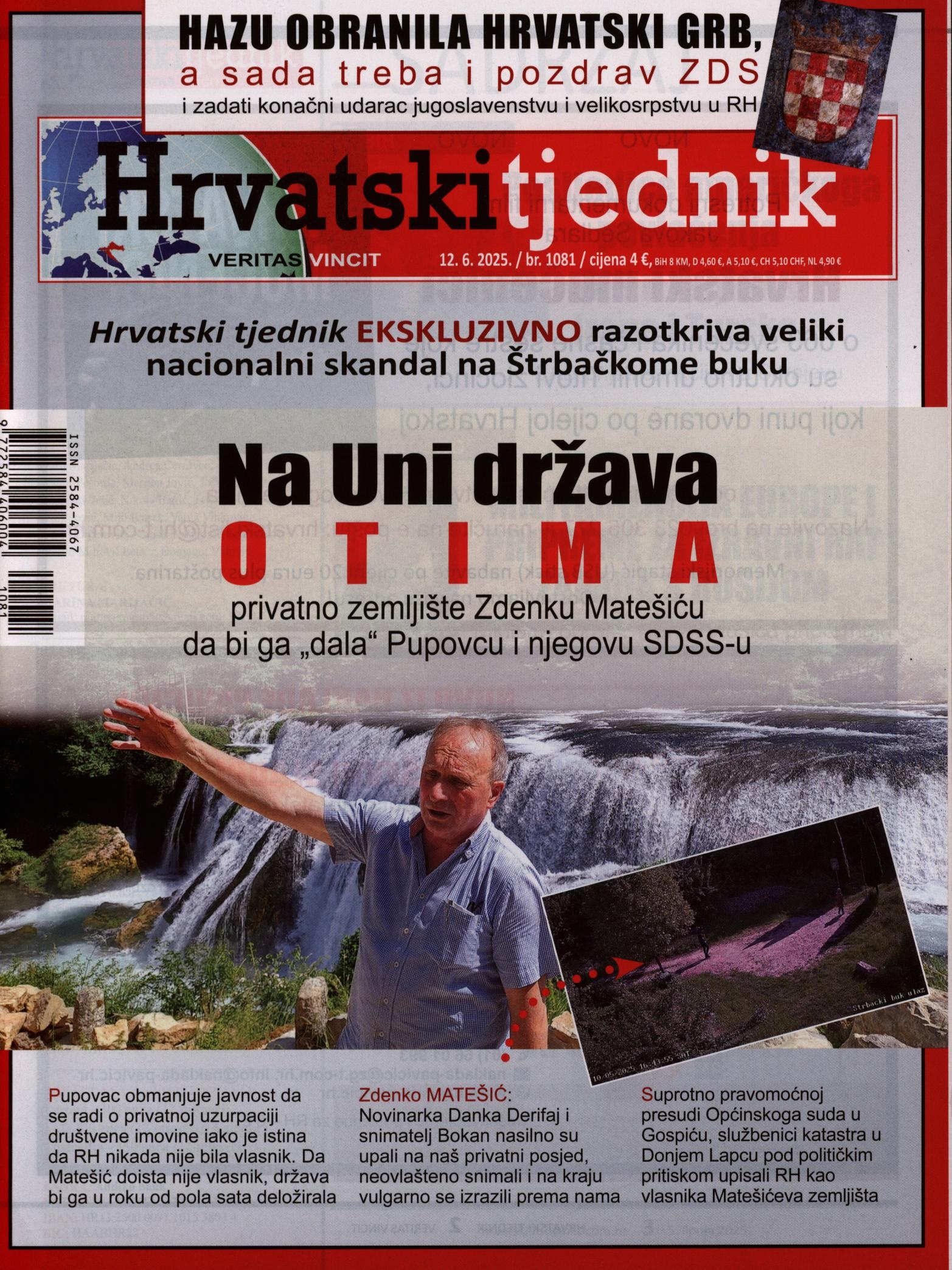 HRVATSKI TJEDNIK 1081/2025