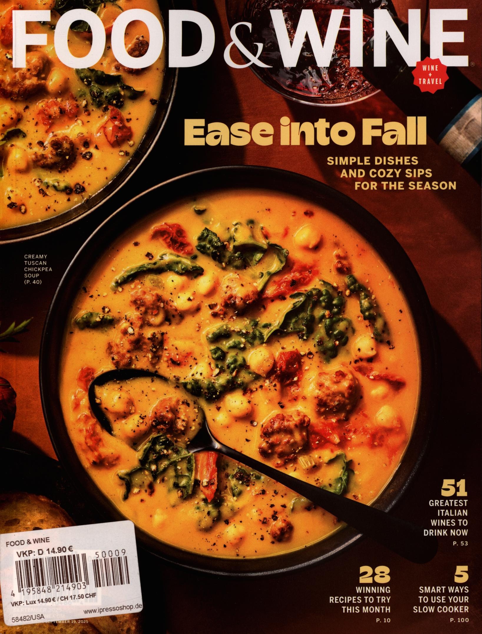 Food & Wine 9/2025