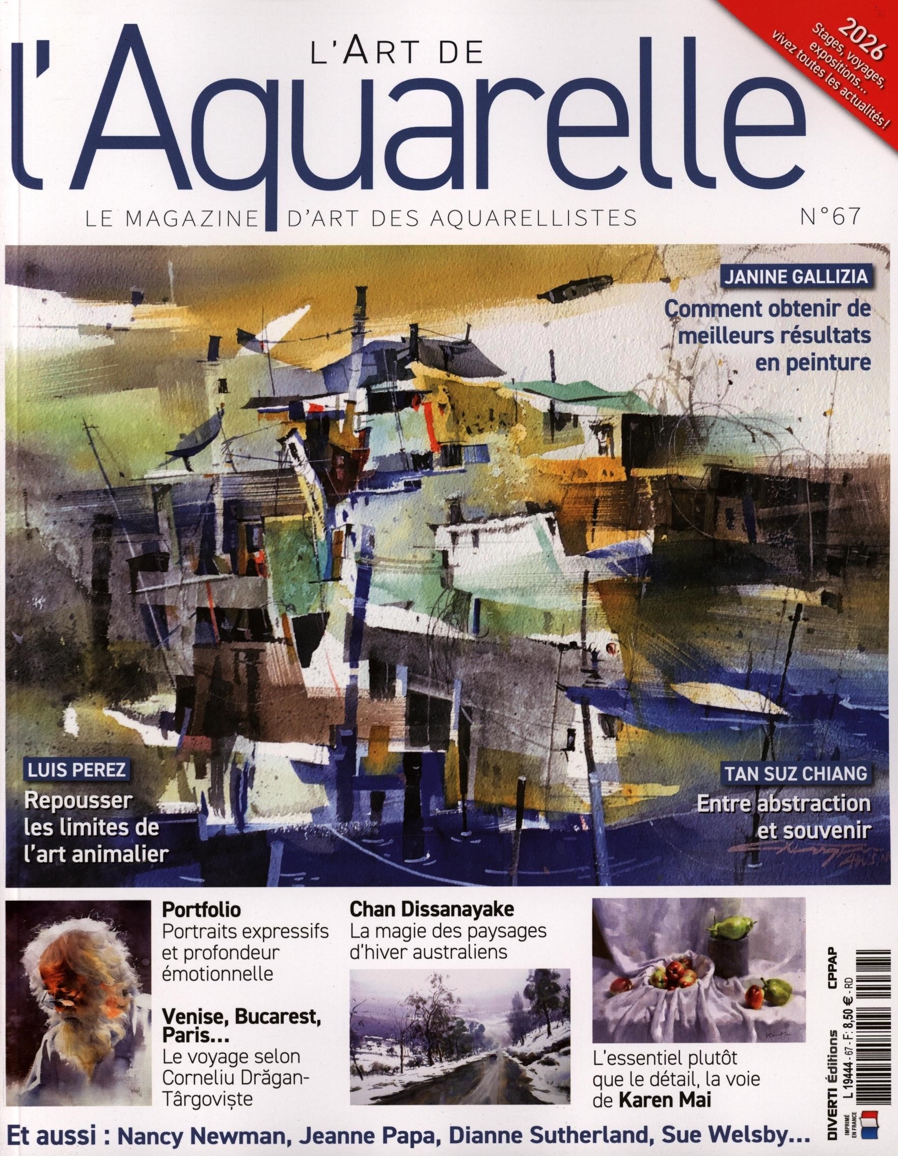 L'ART DE L'AQUARELLE 67/2025
