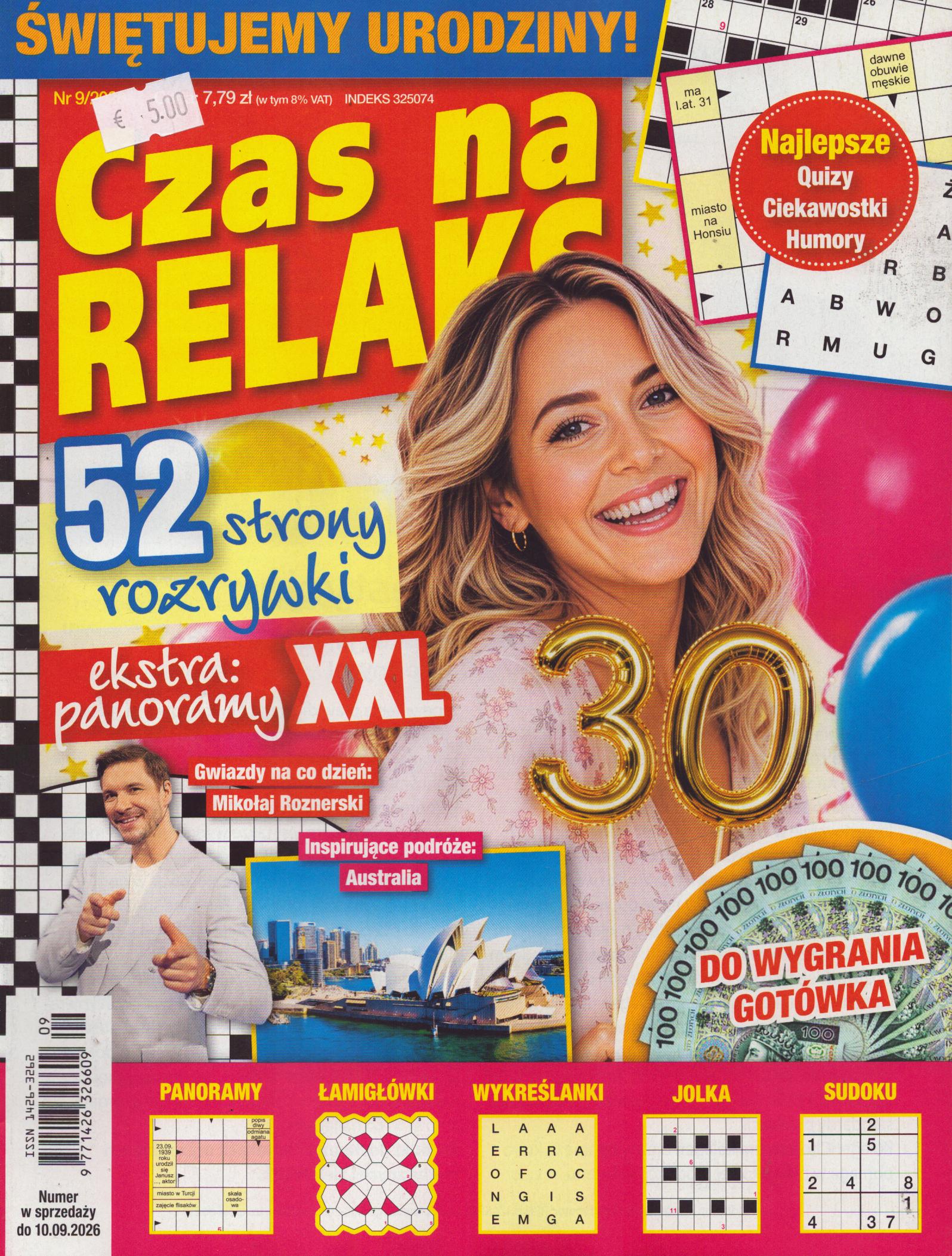 Czas na RELAKS 9/2026