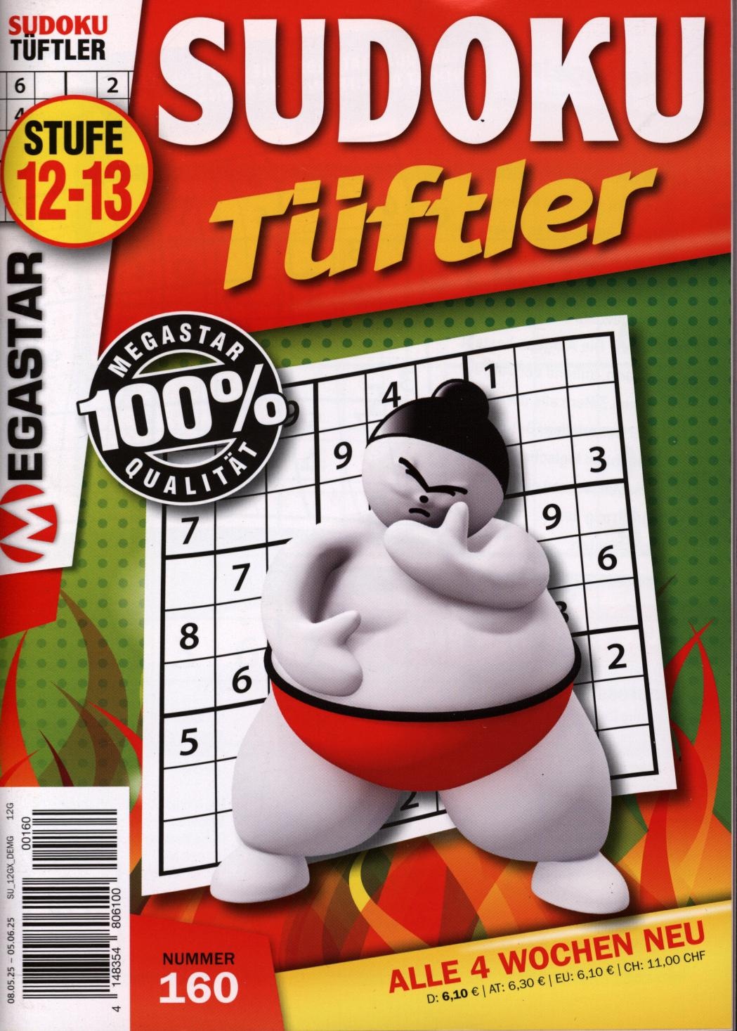 Sudoku Tüftler 160/2025