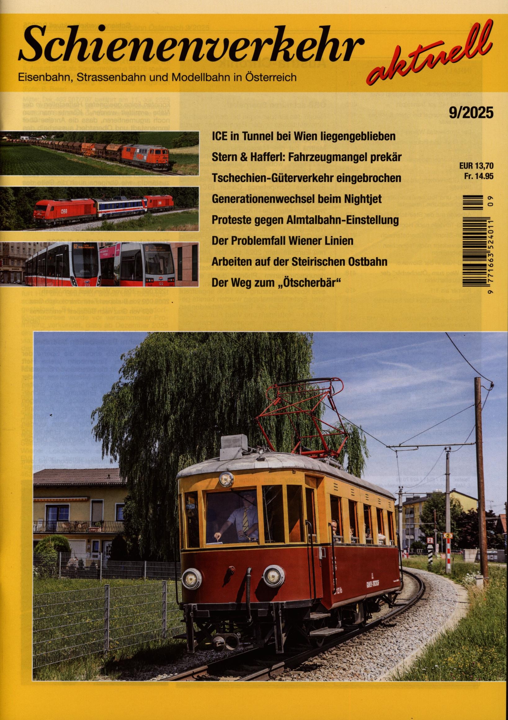 Schienenverkehr aktuell 9/2025
