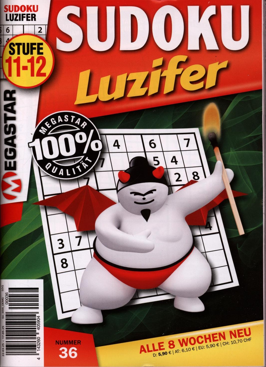 Sudoku Luzifer 36/2025