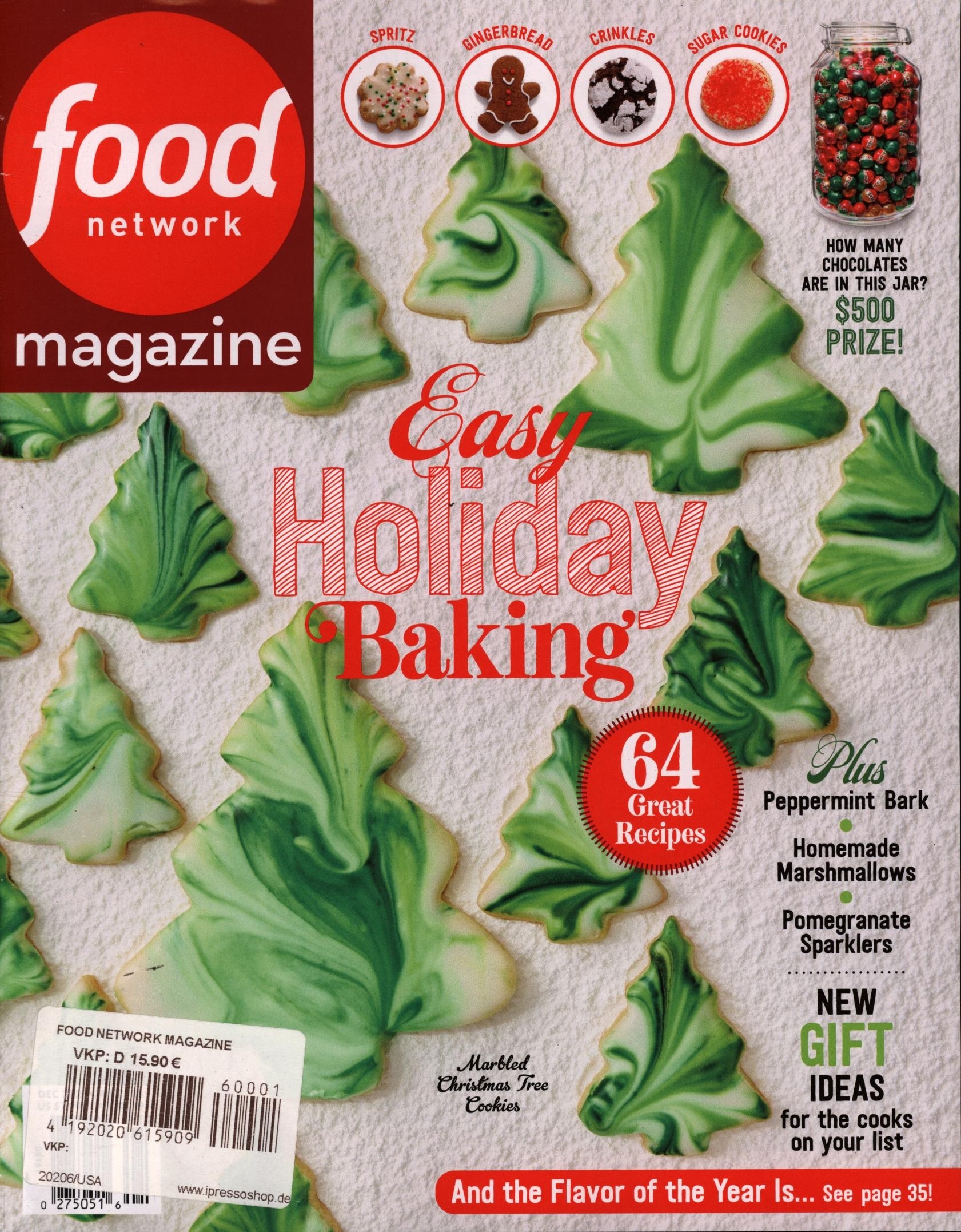 food network magazine 1/2026