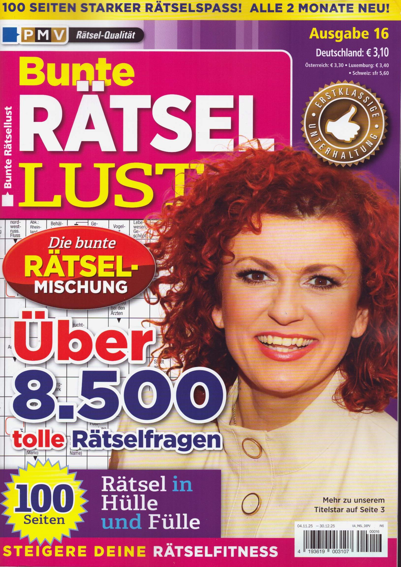Bunte Rätsellust 16/2025