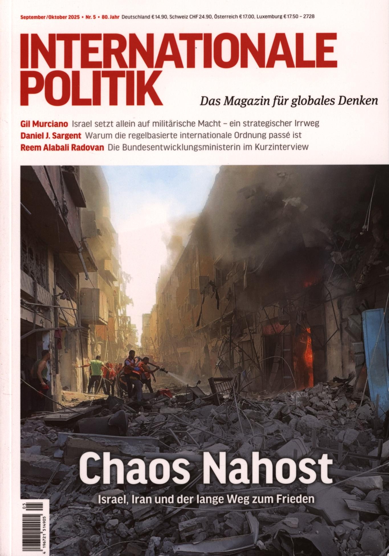 Internationale Politik 5/2025 Internationale Politik 5/2025