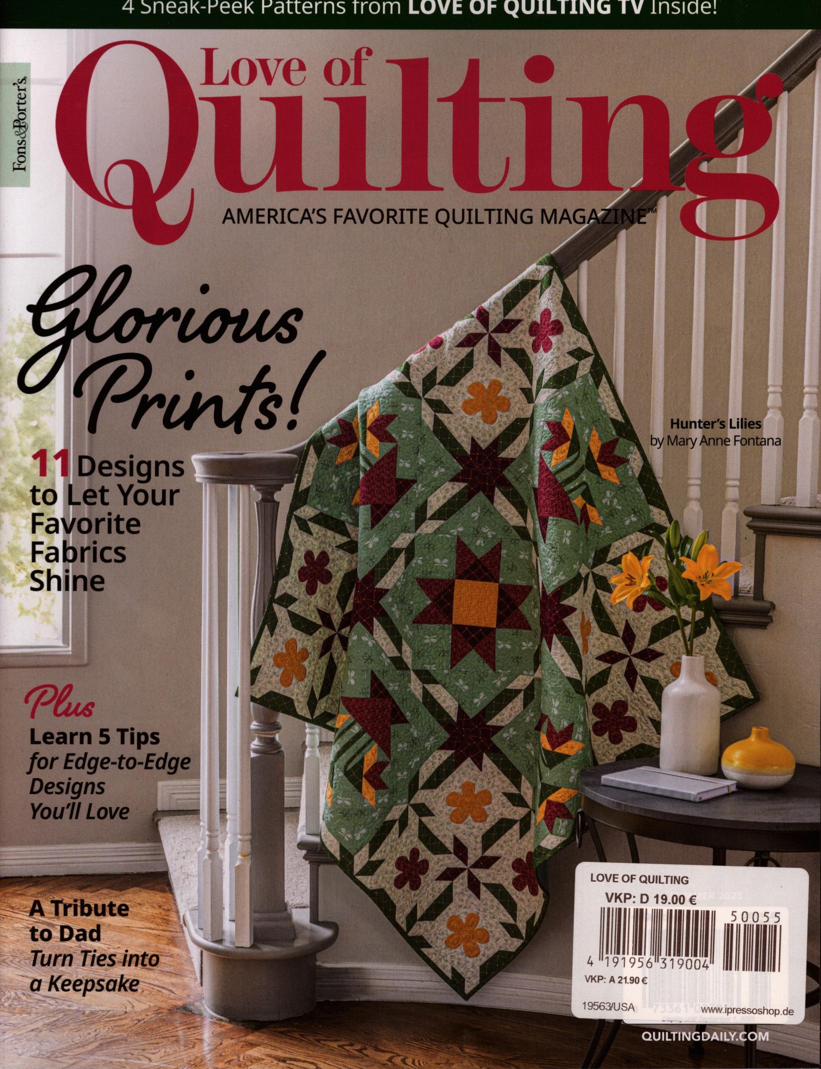 Love of Quiliting 55/2025