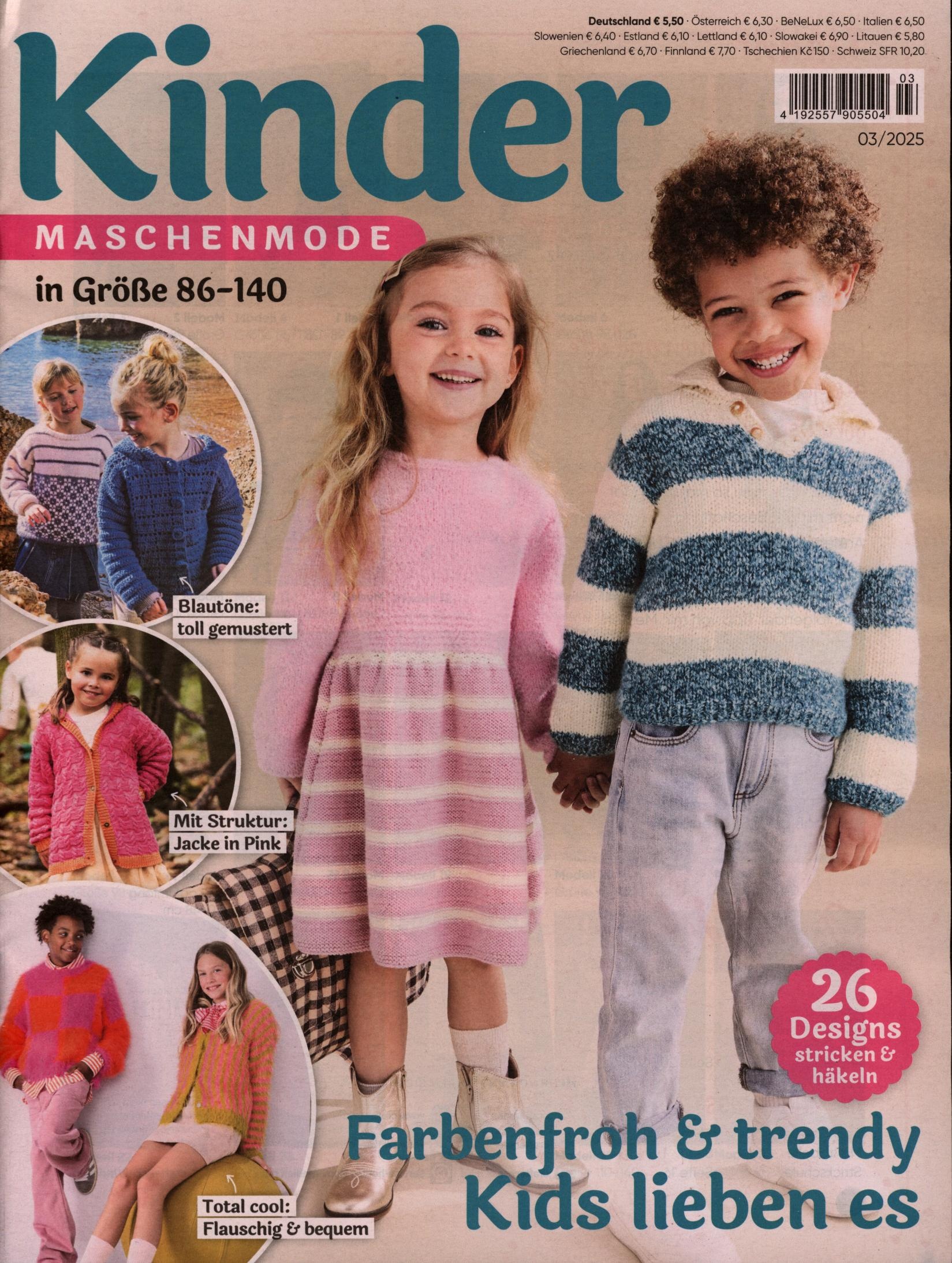 Kinder Maschenmode 3/2025